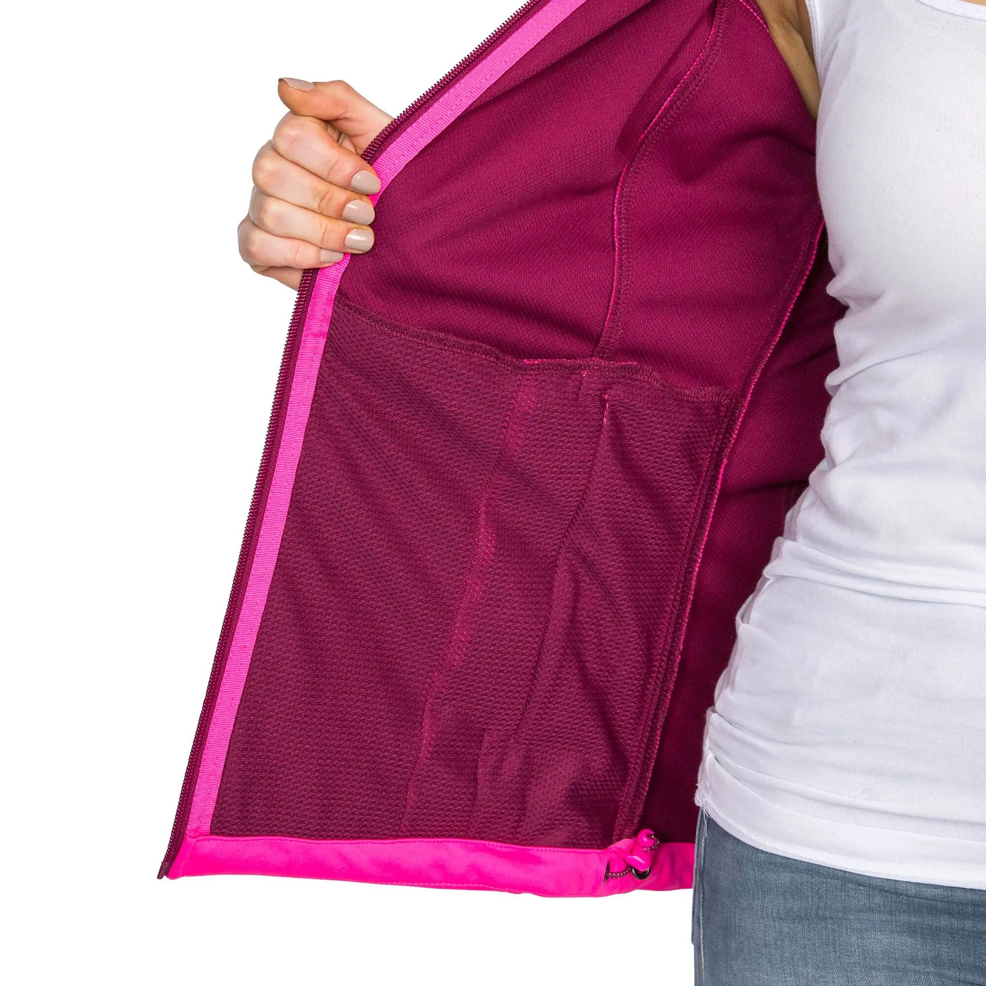 Siseley Veste Softshell Imperméable Femme (Rose) 7/7