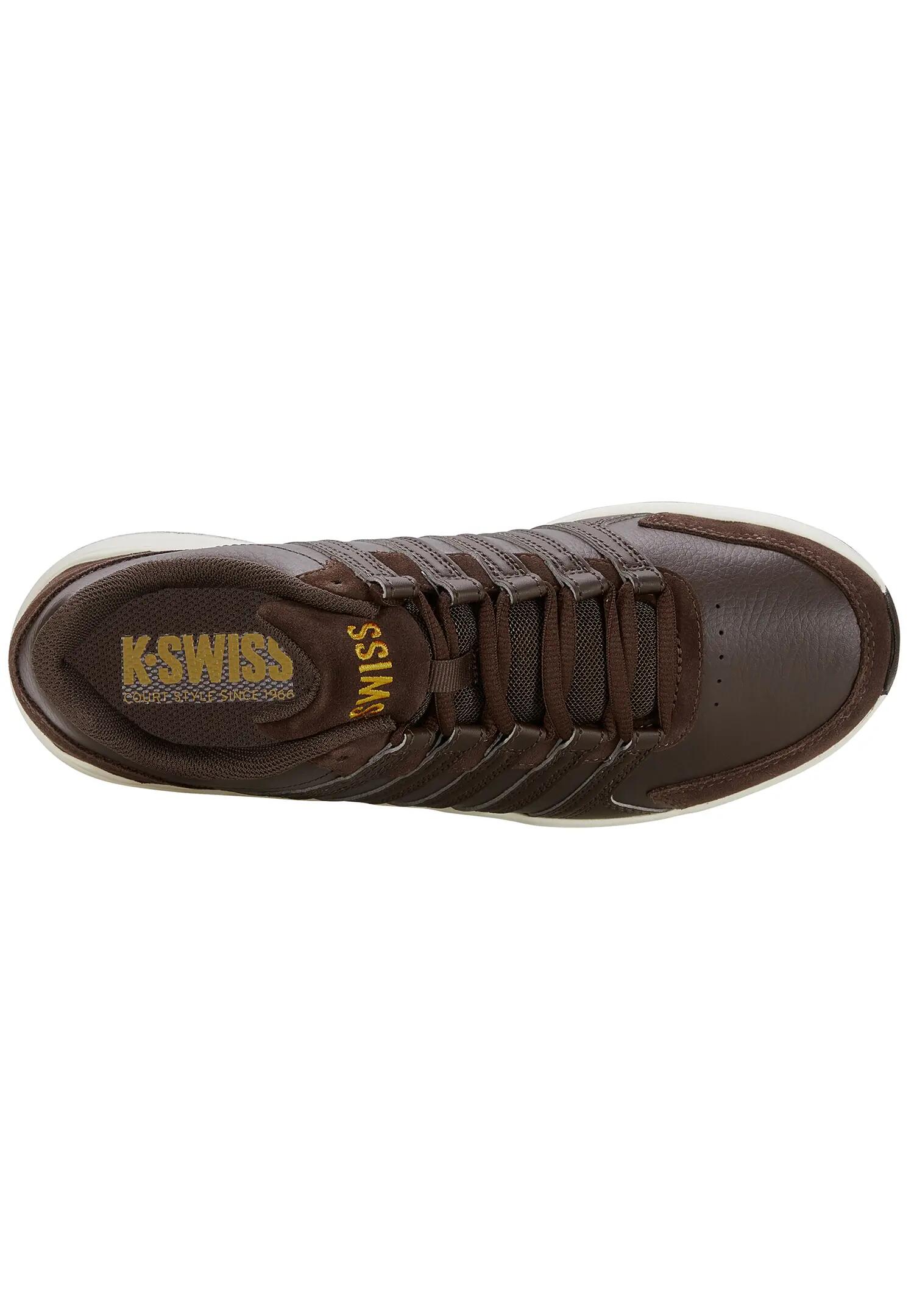 K-Swiss Vista Trainer T Herren Sneaker Sportschuh 07000-202-M Java/Snow White 6/6