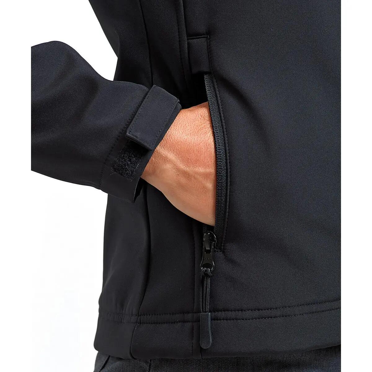 Giacca Soft Shell Stampabile Donna Premier Windchecker Nero 6/6