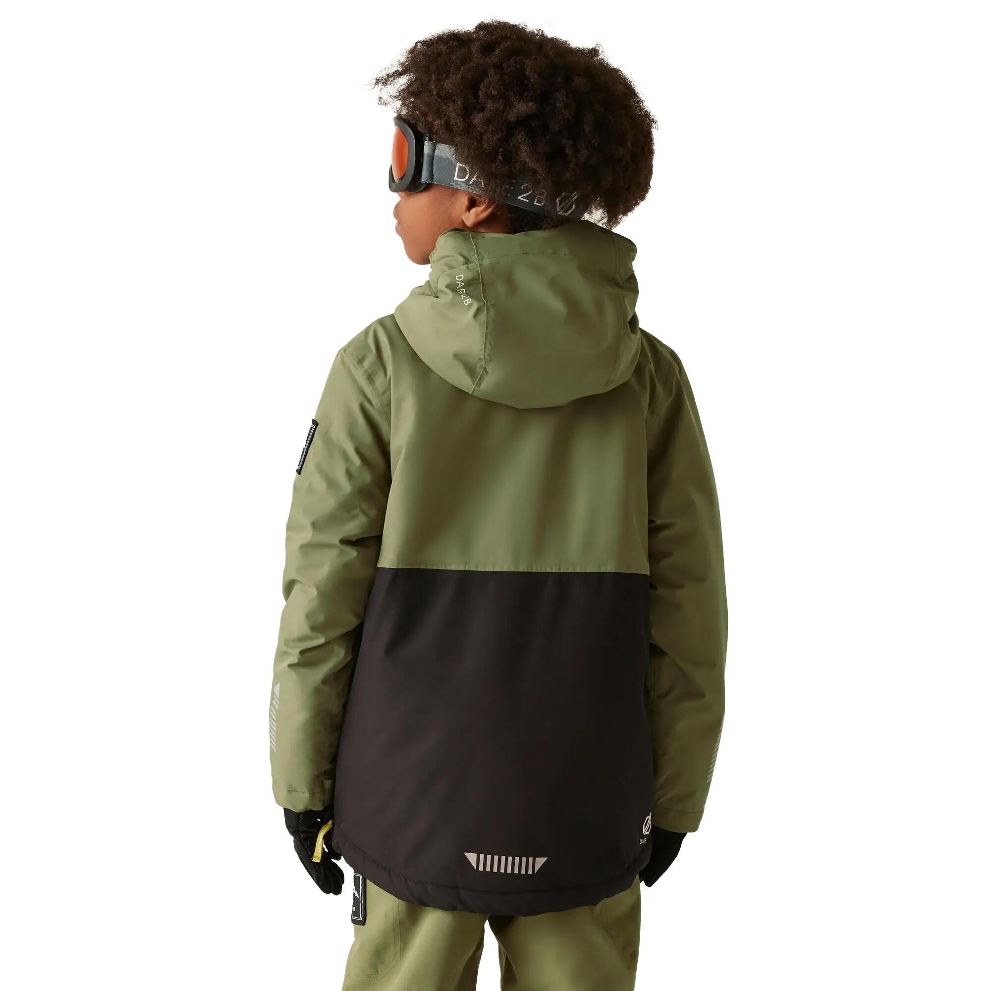Chaqueta de Esquí Freehand II para Niños/Niñas Verde Oliva 7/7
