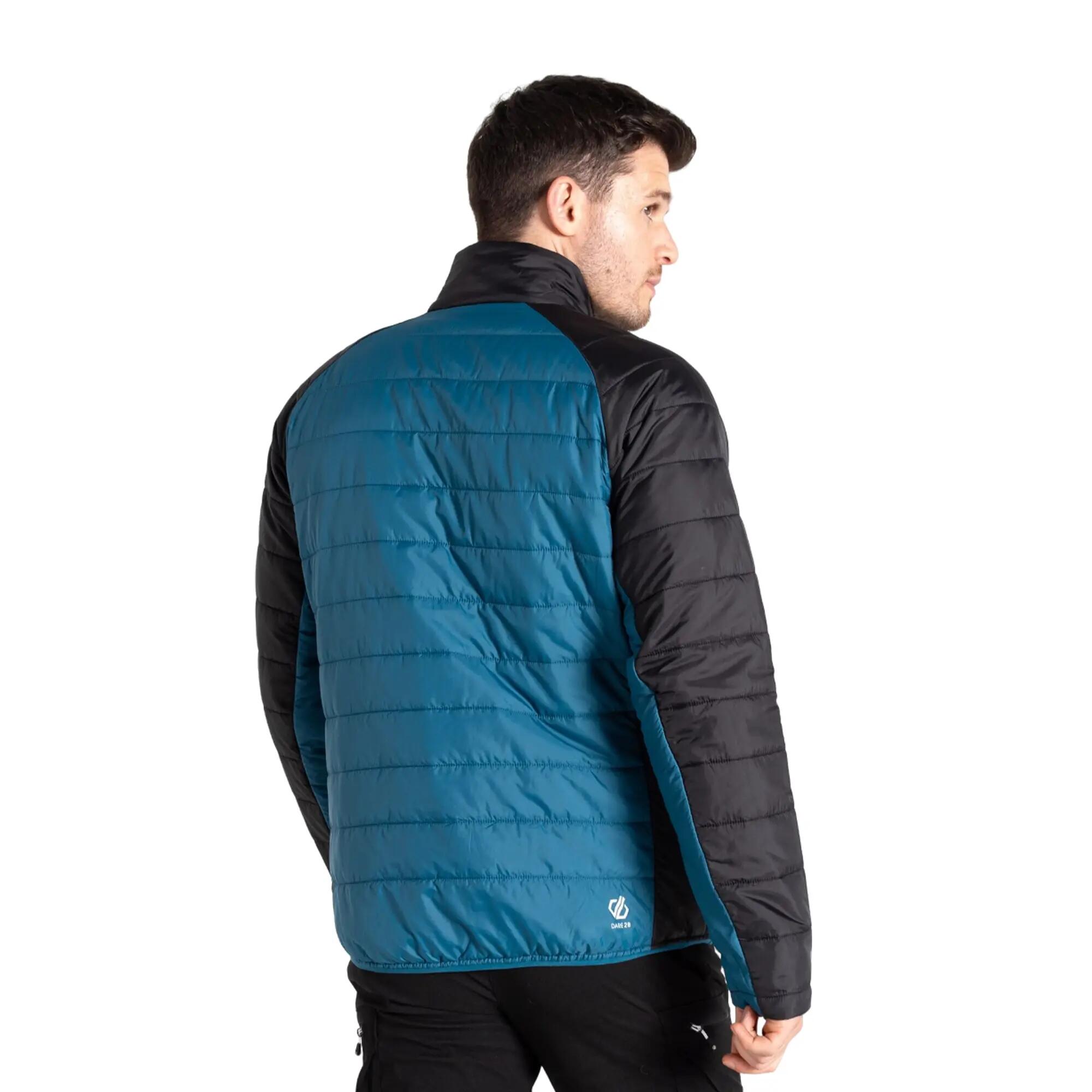 Veste Matelassée DESCENDING Homme (Bleu Sarcelle / Noir) 6/6