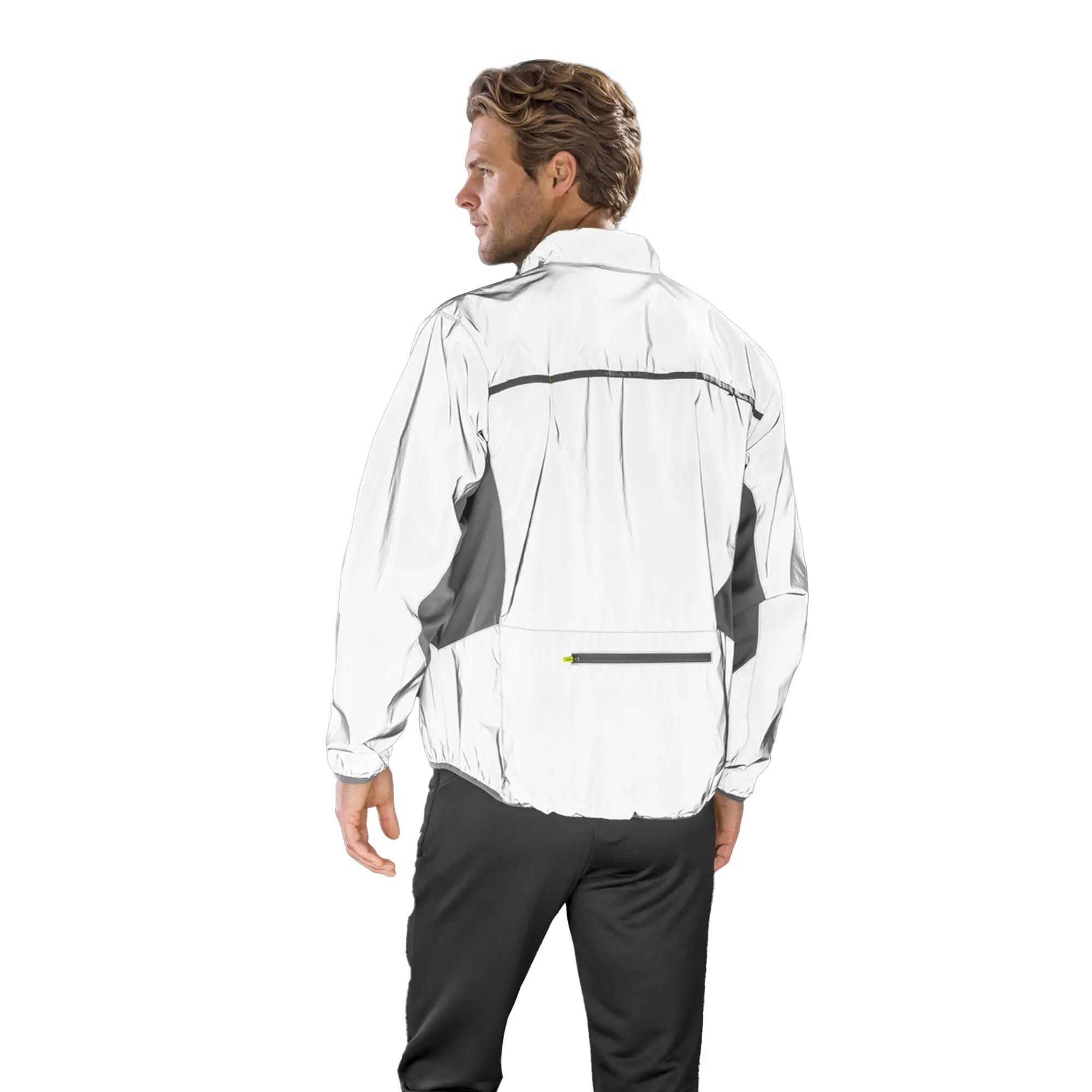 Veste LUXE Homme (Blanc Néon) 5/5