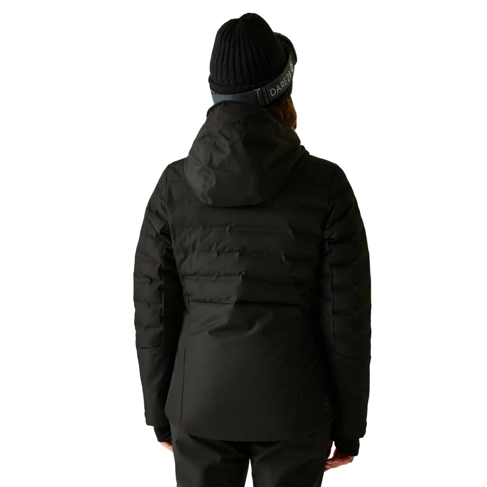 Casaco de Ski impermeável Gliding para senhora/senhora (Preto) 6/6