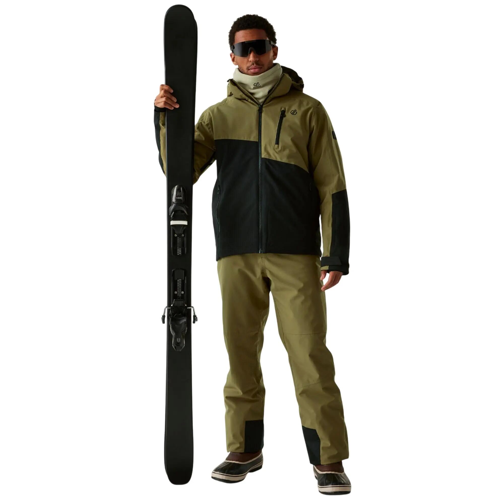 Heren Halfpipe III Ski Jacket (Olijfgroen) 7/7