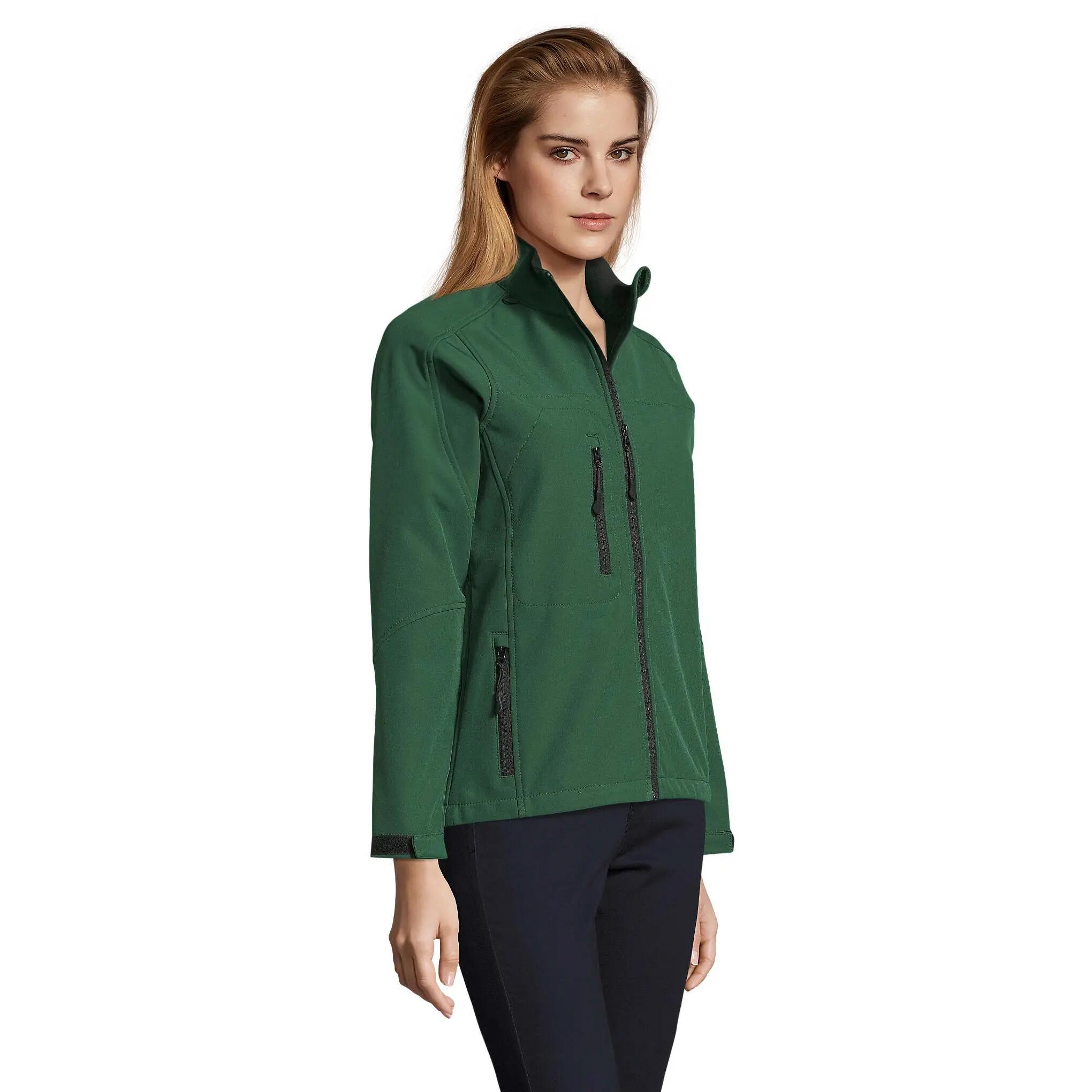 Giacca Softshell Donna SOLS Roxy Verde Bottiglia 7/7