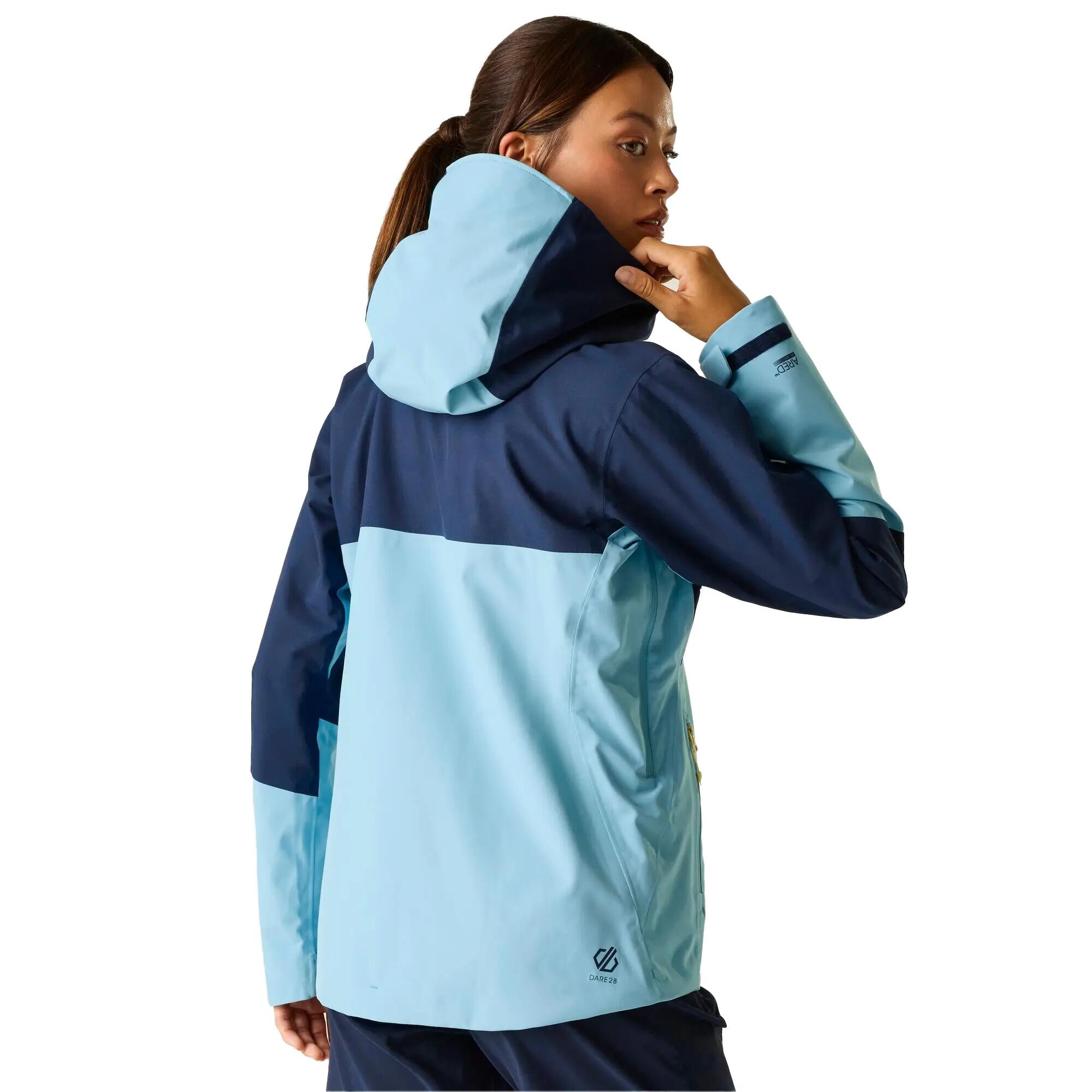 Veste Imperméable Motif/style Blocs De Couleurs DIVERGING Femme (Bleu Marine / 6/6