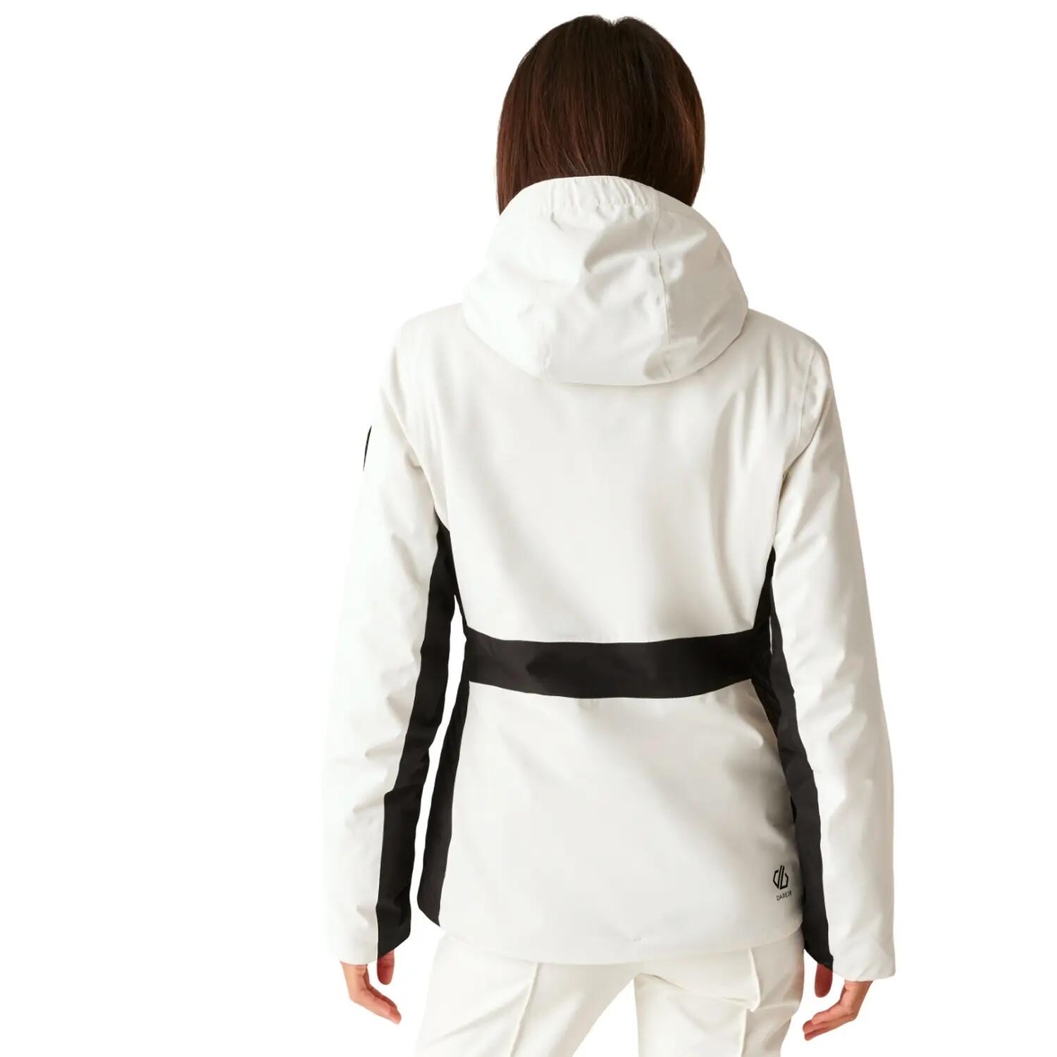 Womens/Ladies Issy Ski Jacket (Egret White/Black) 6/6