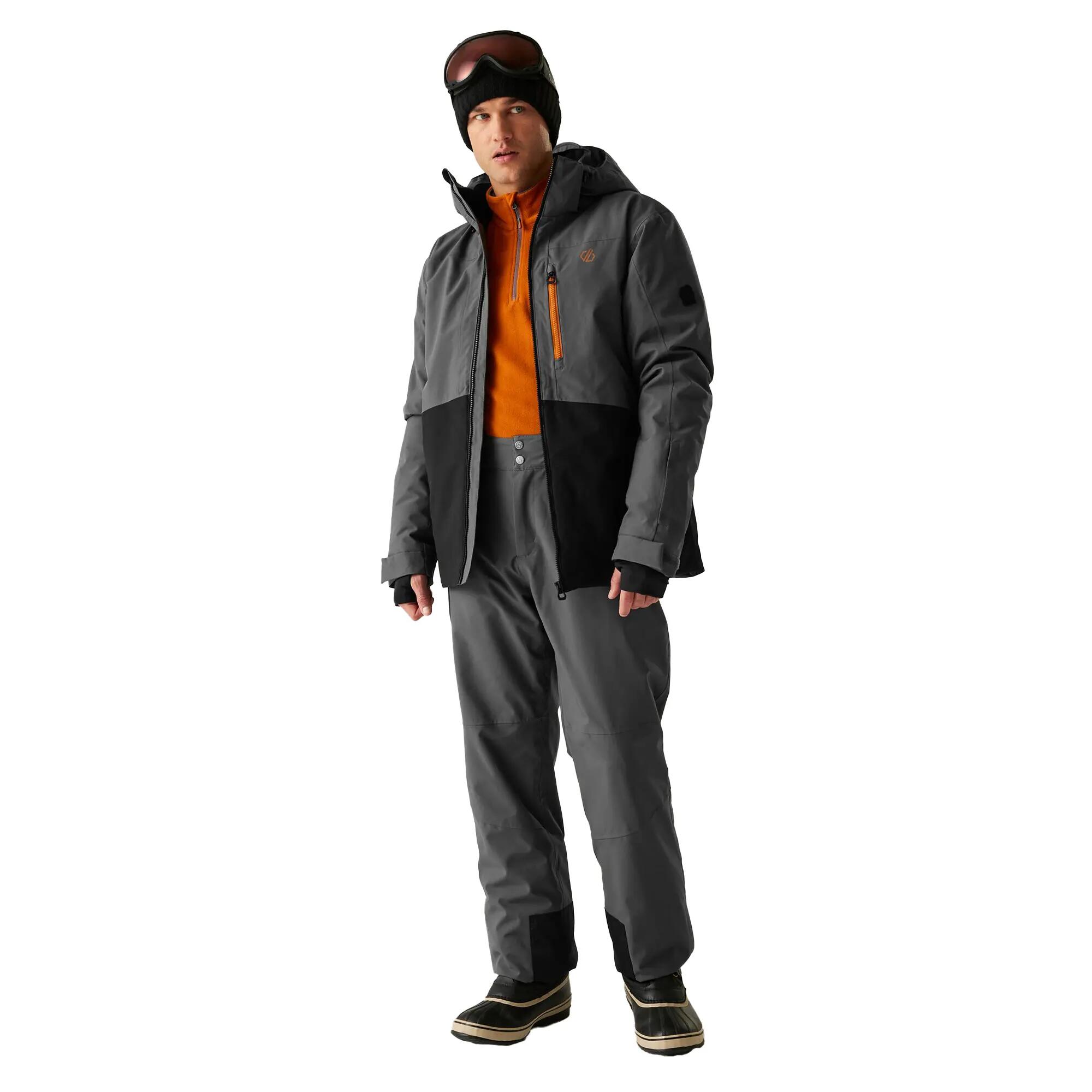 Heren Edge III Ski jas (IJzeren poort/Zwart) 6/6