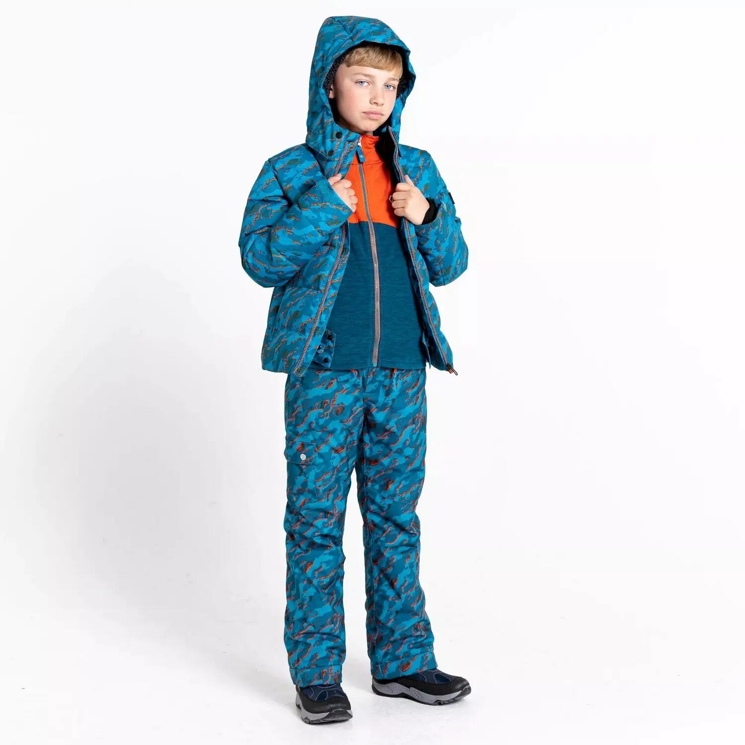 Giacca Da Sci Camo Ragazzi Dare 2B All About Blu Fiordo 6/7