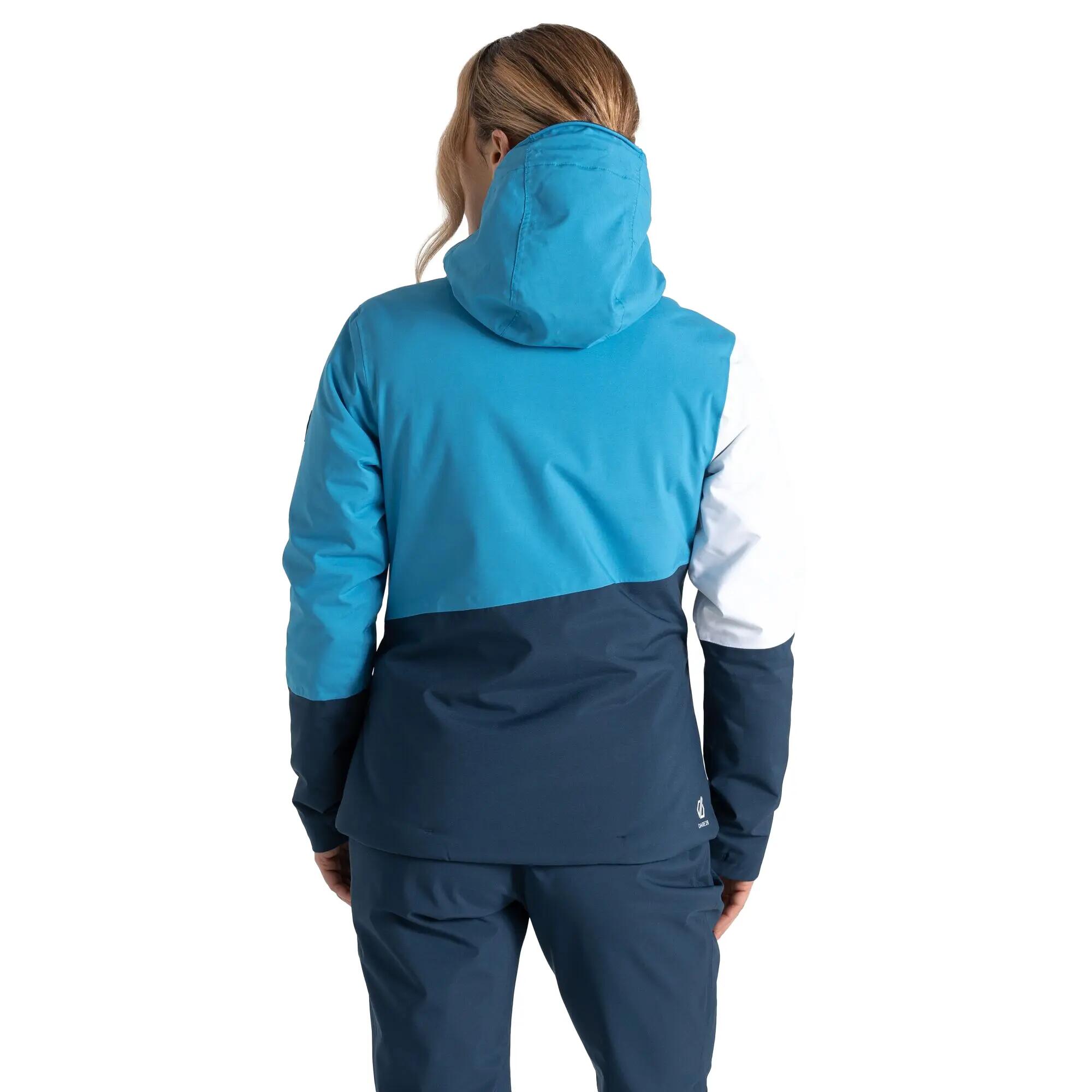 Giacca Da Sci Blocchi Di Colore Donna Dare 2B Ice Blu Svedese Moonlight Denim 7/7