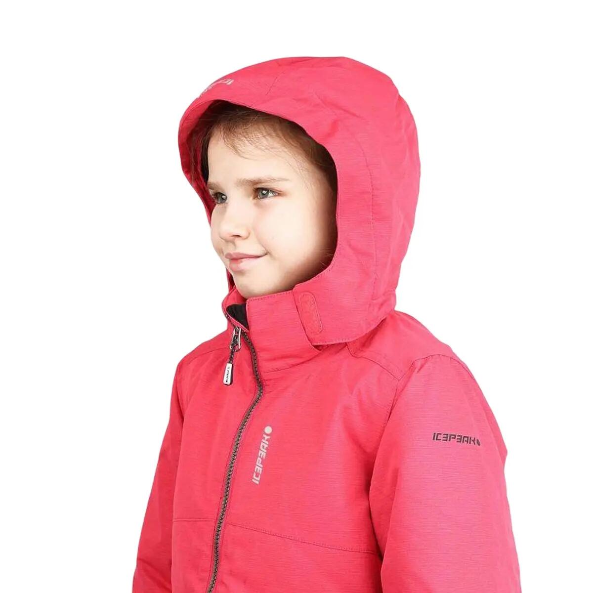 Casaco de Ski Kelley para crianças e jovens (Rosa) 6/6