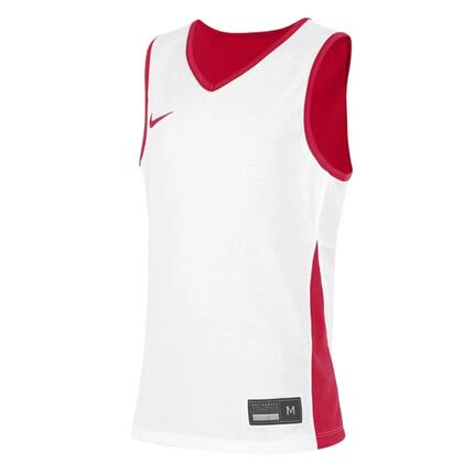 Maillot De Basket Sans Manches Enfant (Blanc / Vert Pin)