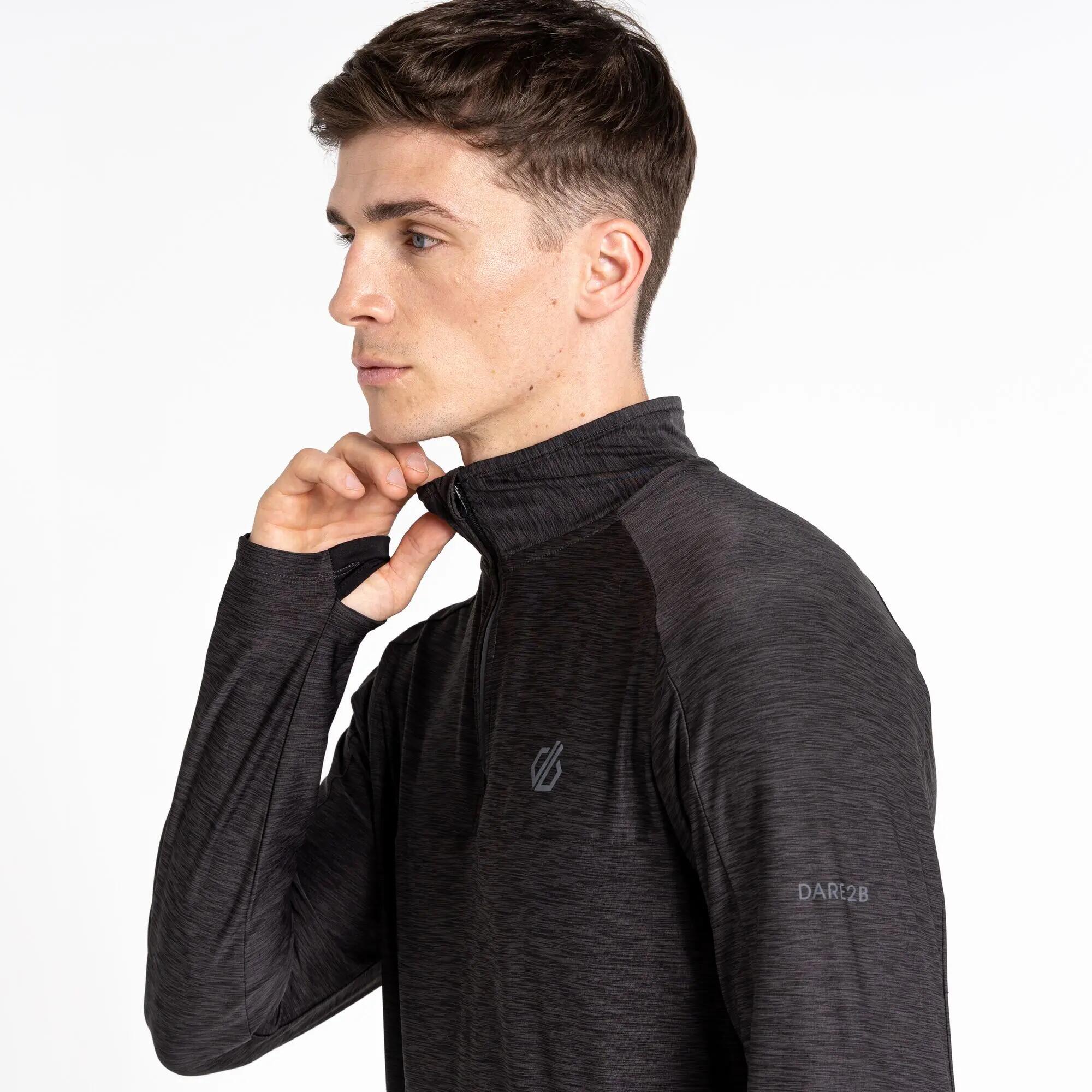 Mens Power Up II Lightweight Jersey (Black Marl) 6/6