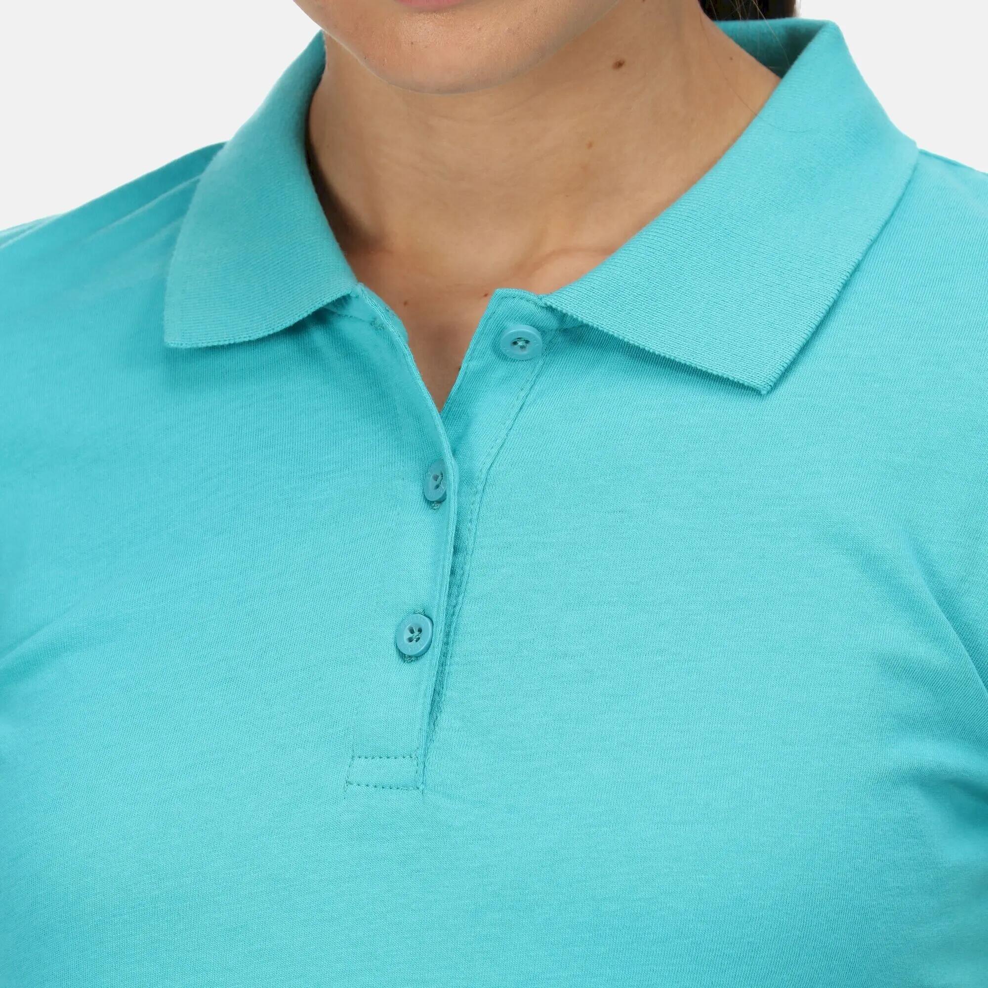 "Sinton" Poloshirt für Damen Türkis 7/7