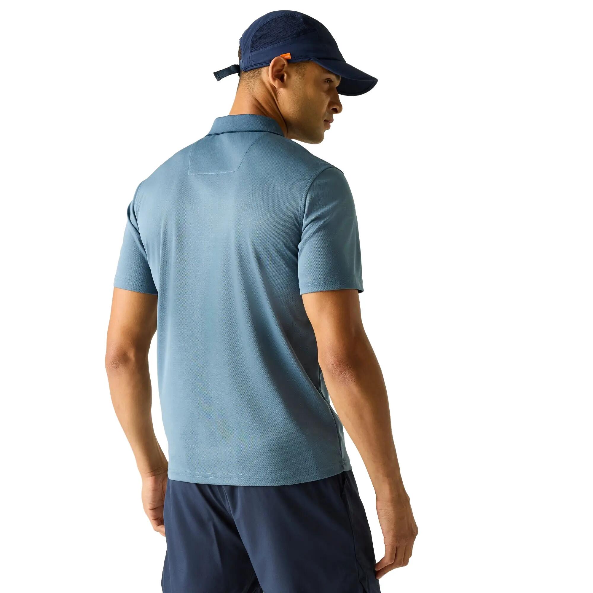 Maglietta Polo Active Uomo Regatta Maverick V Blu Cina 6/6