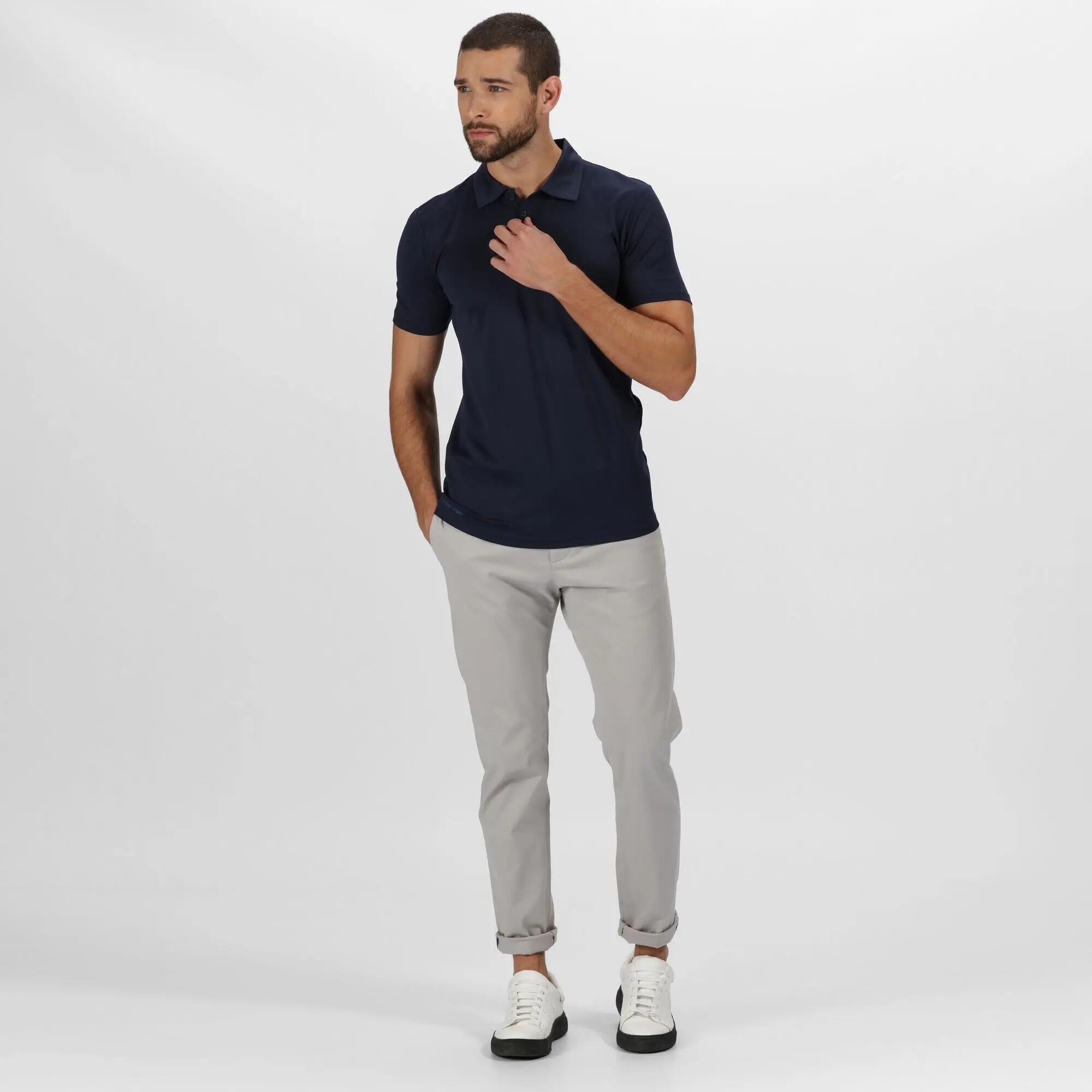 Polo HONESTLY MADE Homme (Bleu Marine) 7/7