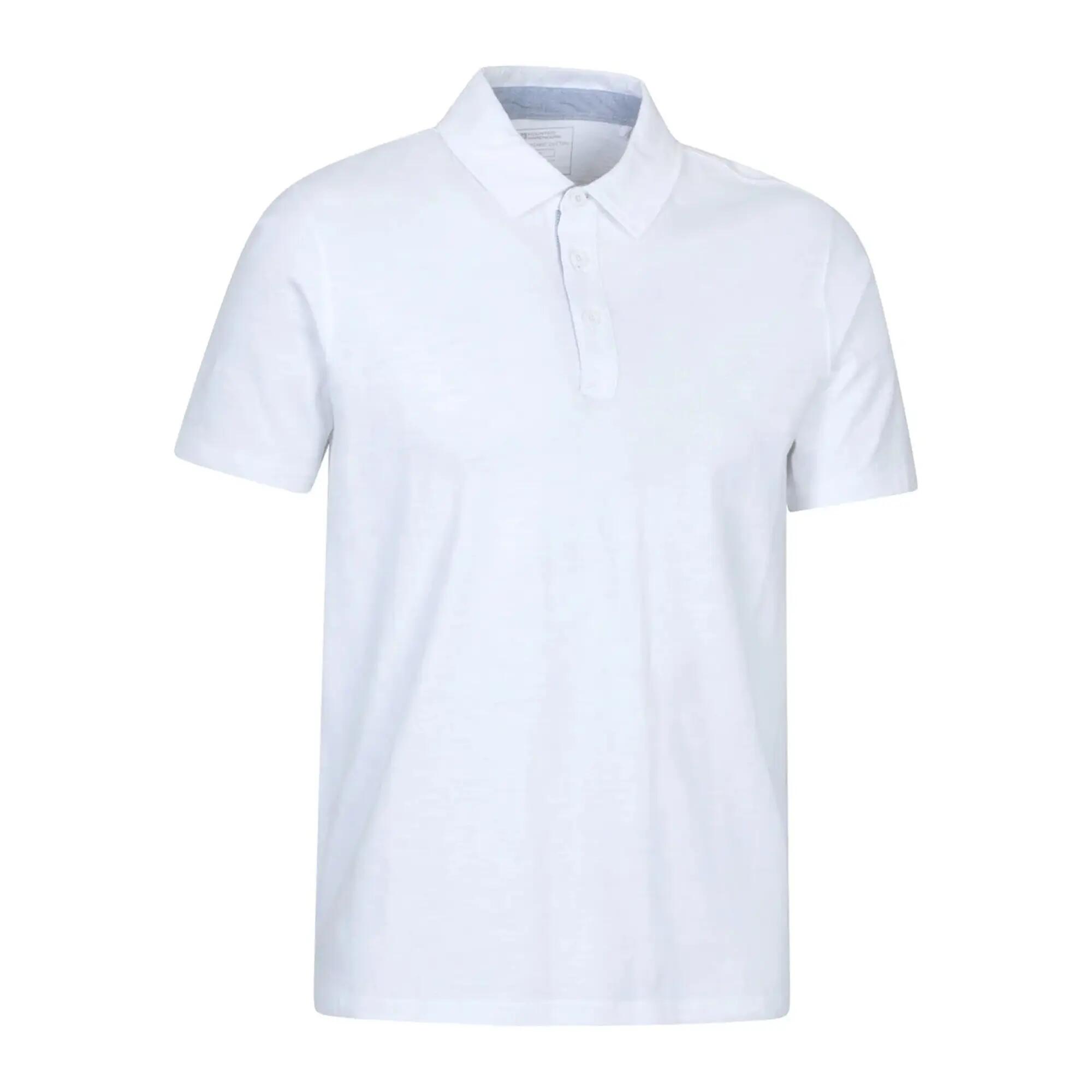 Mens Hasst II Polo Shirt (White) 4/4