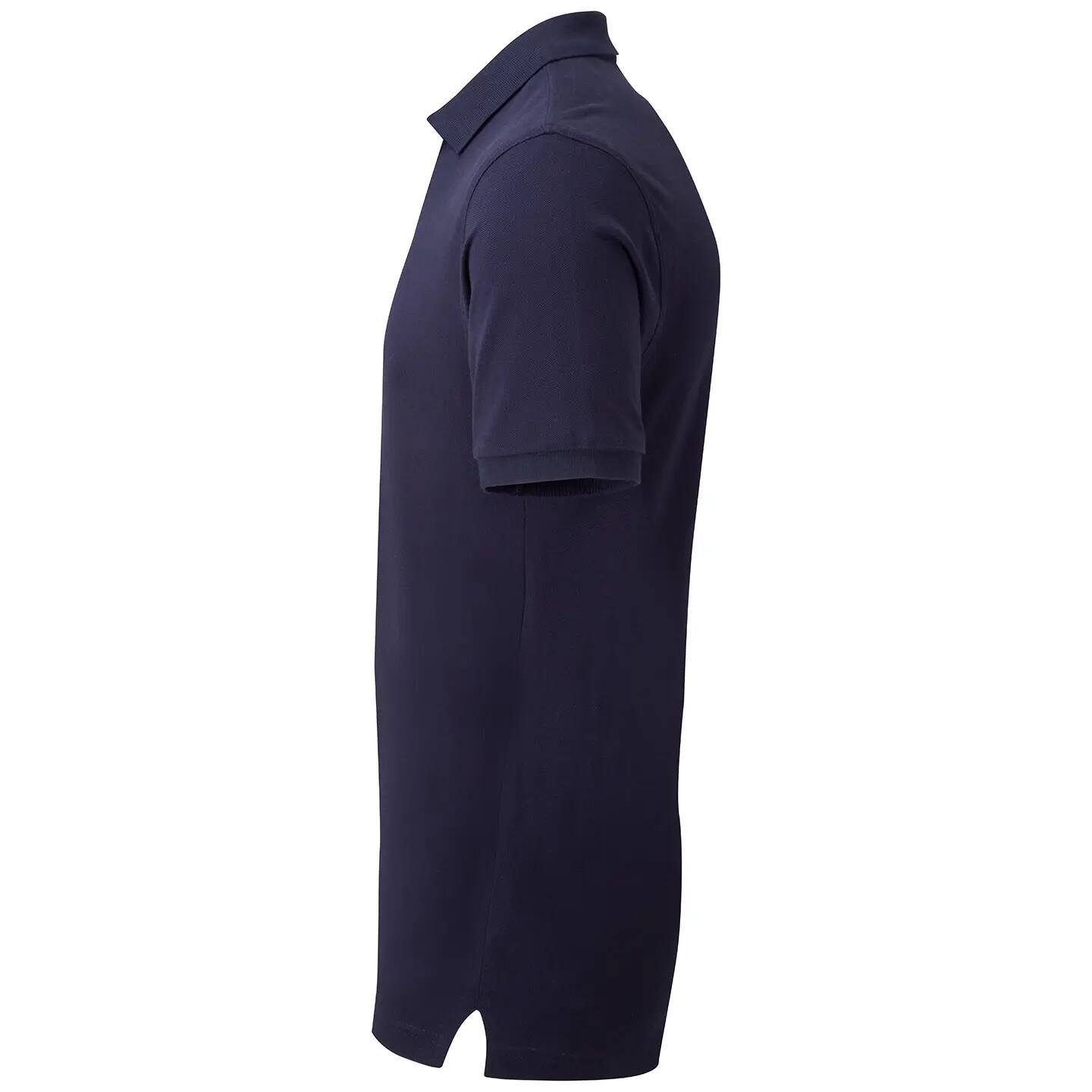 Polo Uni Manches Courtes Homme (Bleu Marine) 6/6