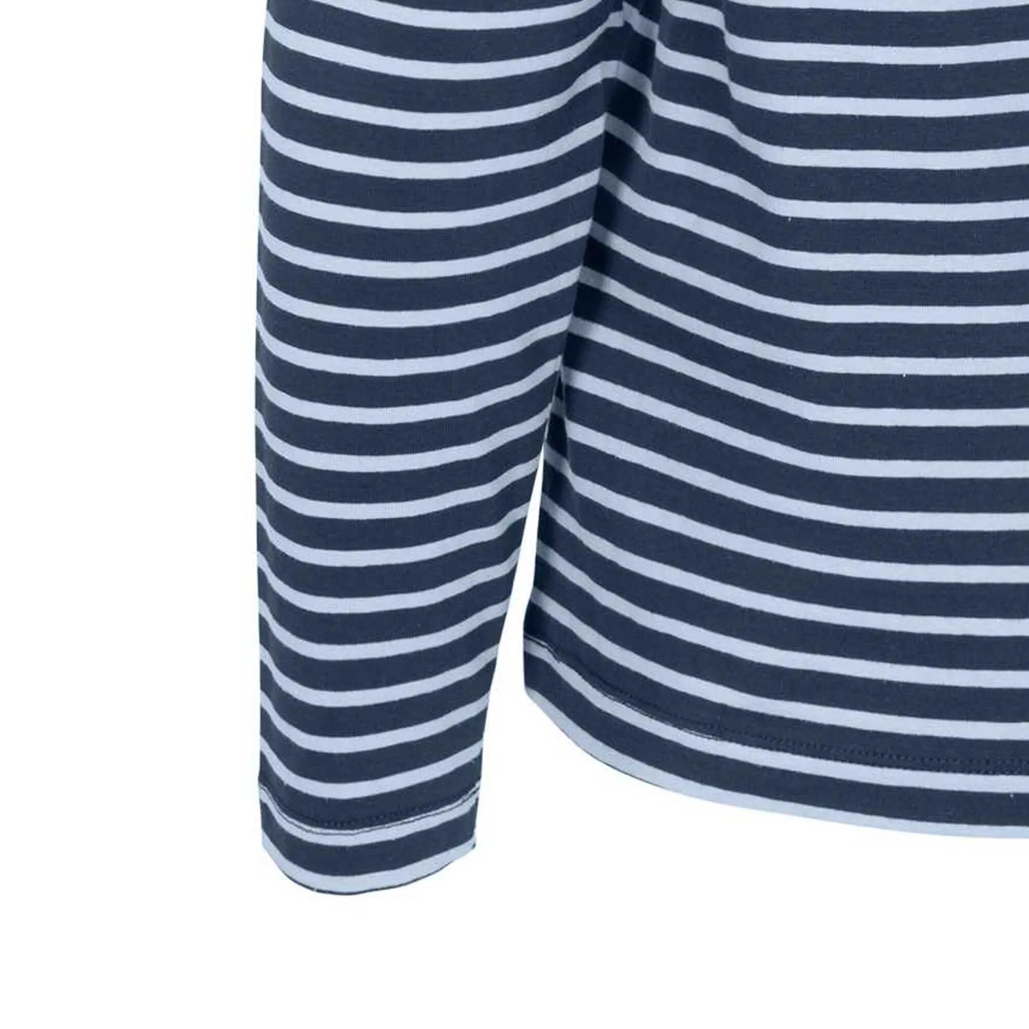 Camicia Filato A Riga Tinta Donna Trespass Karen Blu Navy 6/6