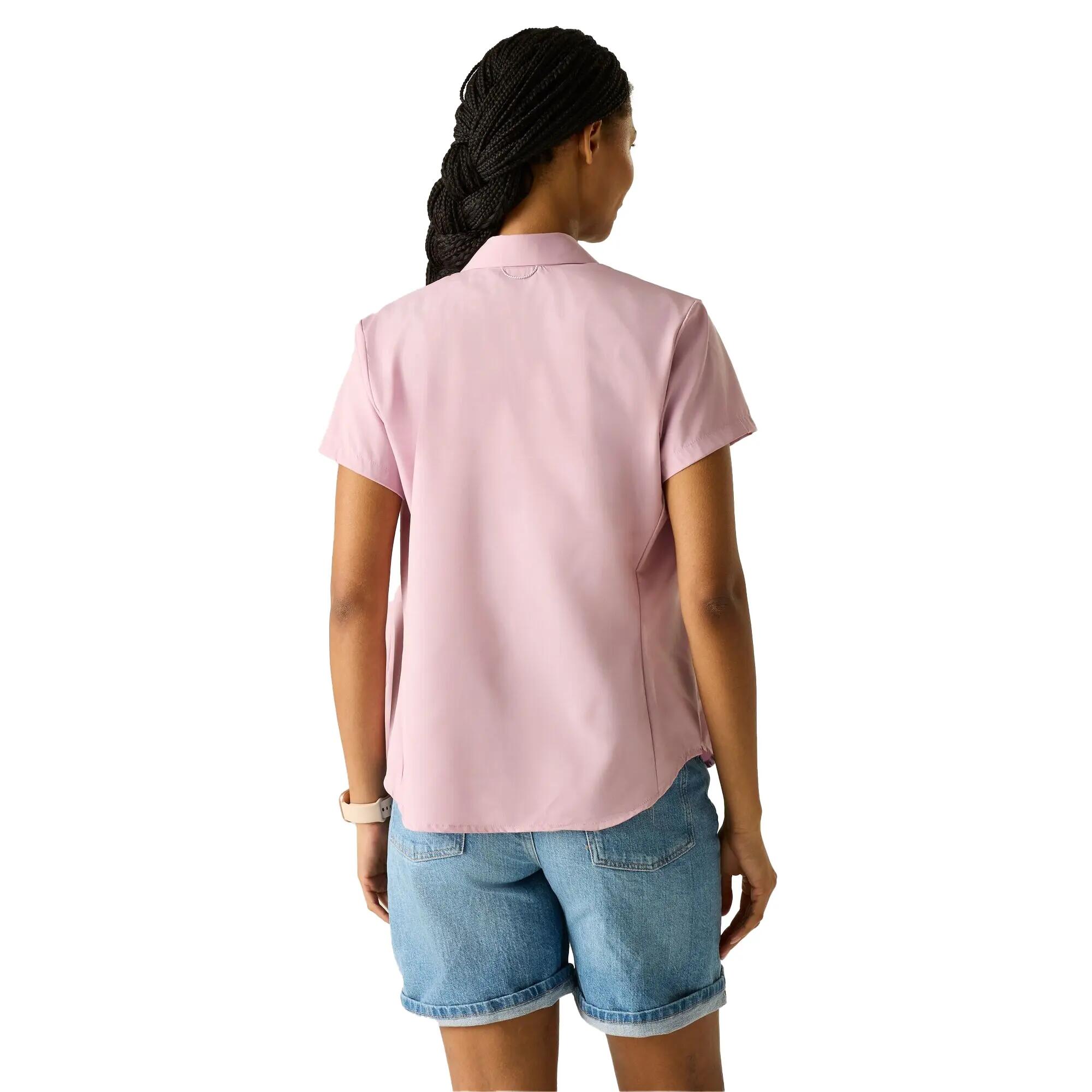 Camicia Da Viaggio Leggera Repellente Per Insetti Maniche Corte Donna Regatta 6/6
