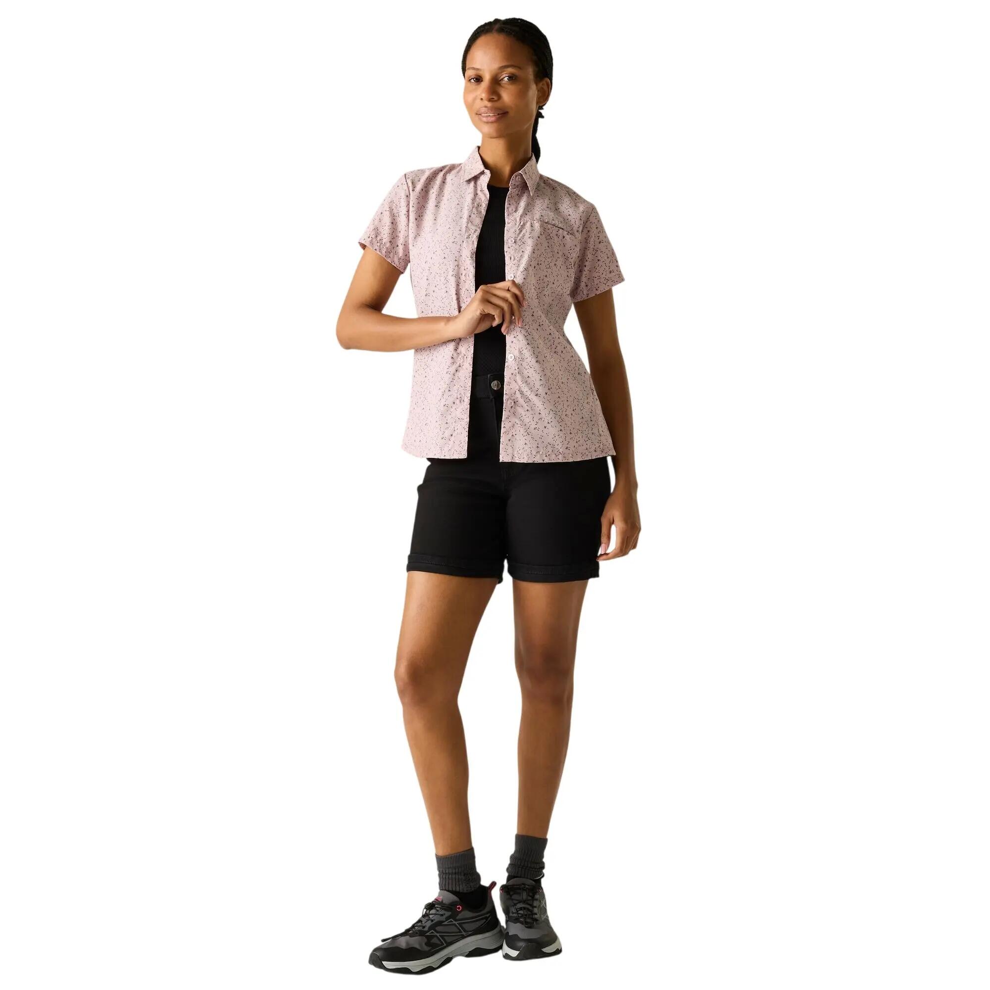 Dames Mindano VIII Petal Overhemd (Lila poeder) 7/7