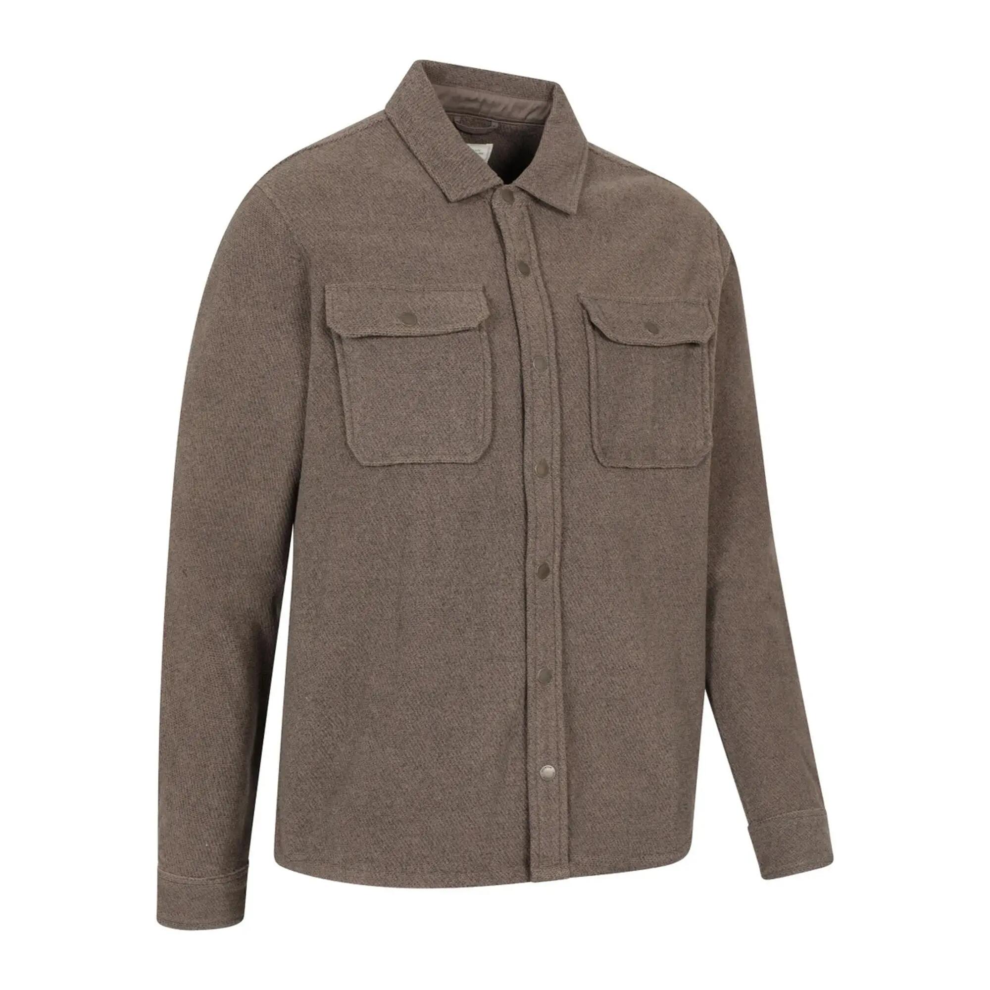 Camicia Uomo Mountain Warehouse Dresden Marrone Scuro 4/4
