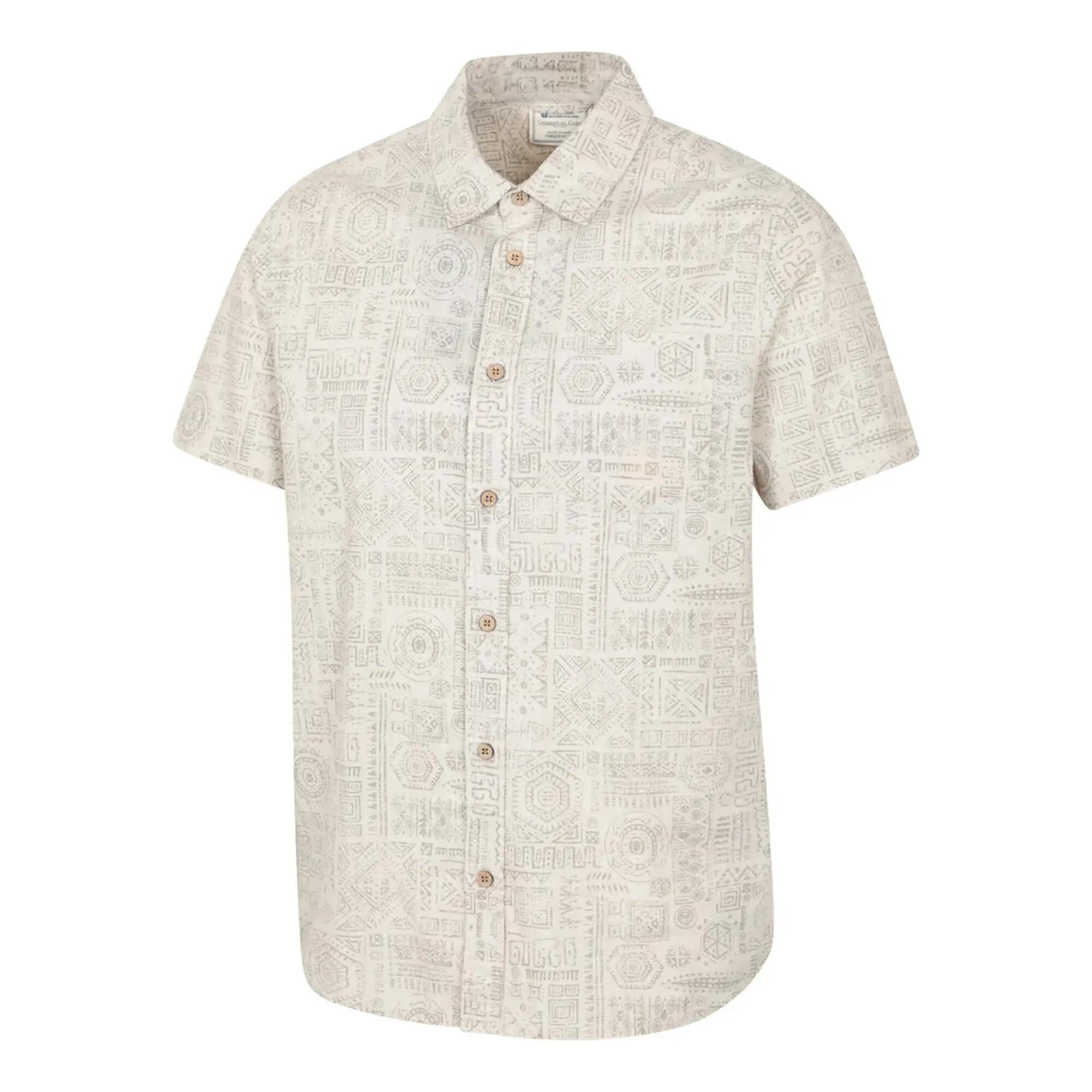 "Preston" Hemd für Herren Beige 3/3