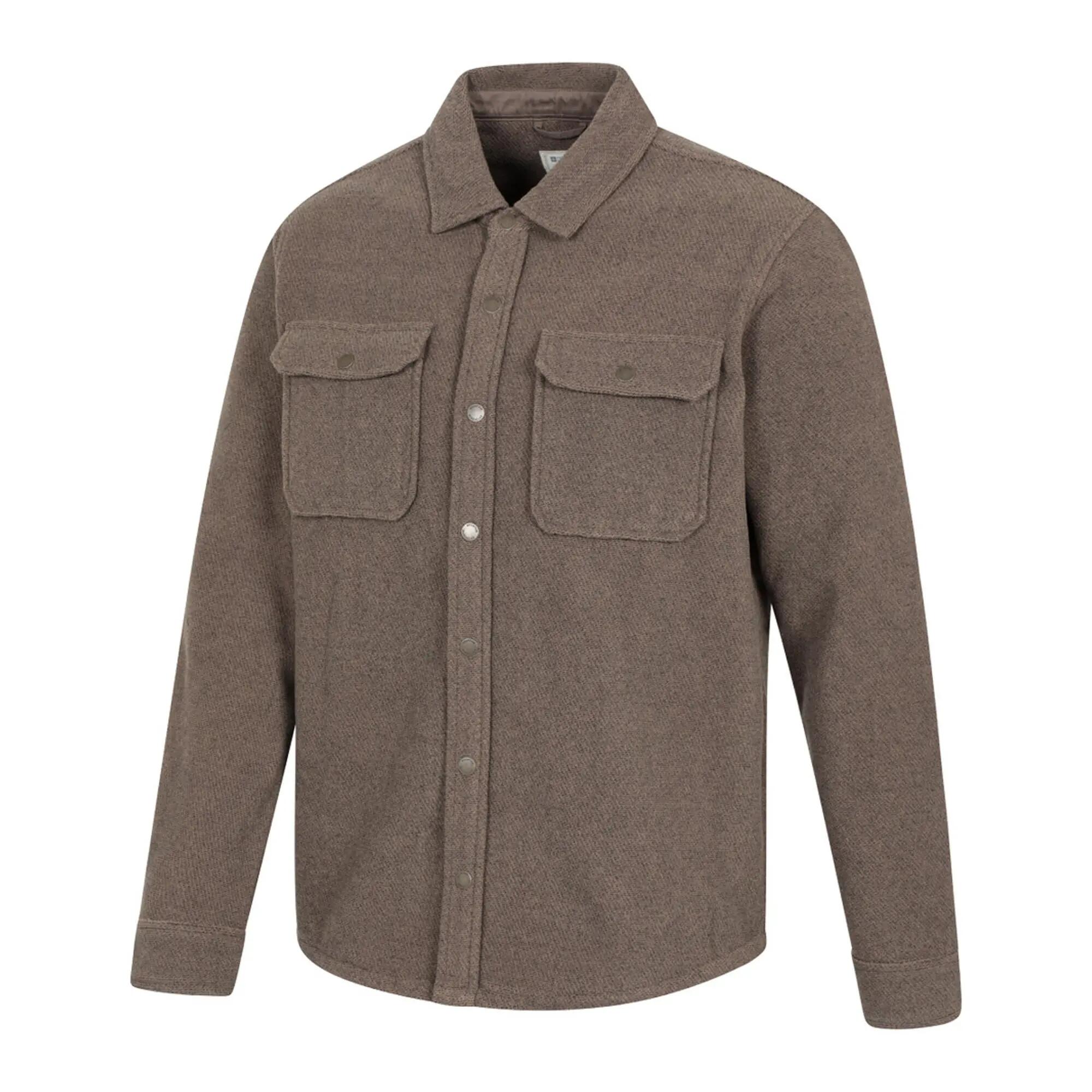Camicia Uomo Mountain Warehouse Dresden Marrone Scuro 3/4