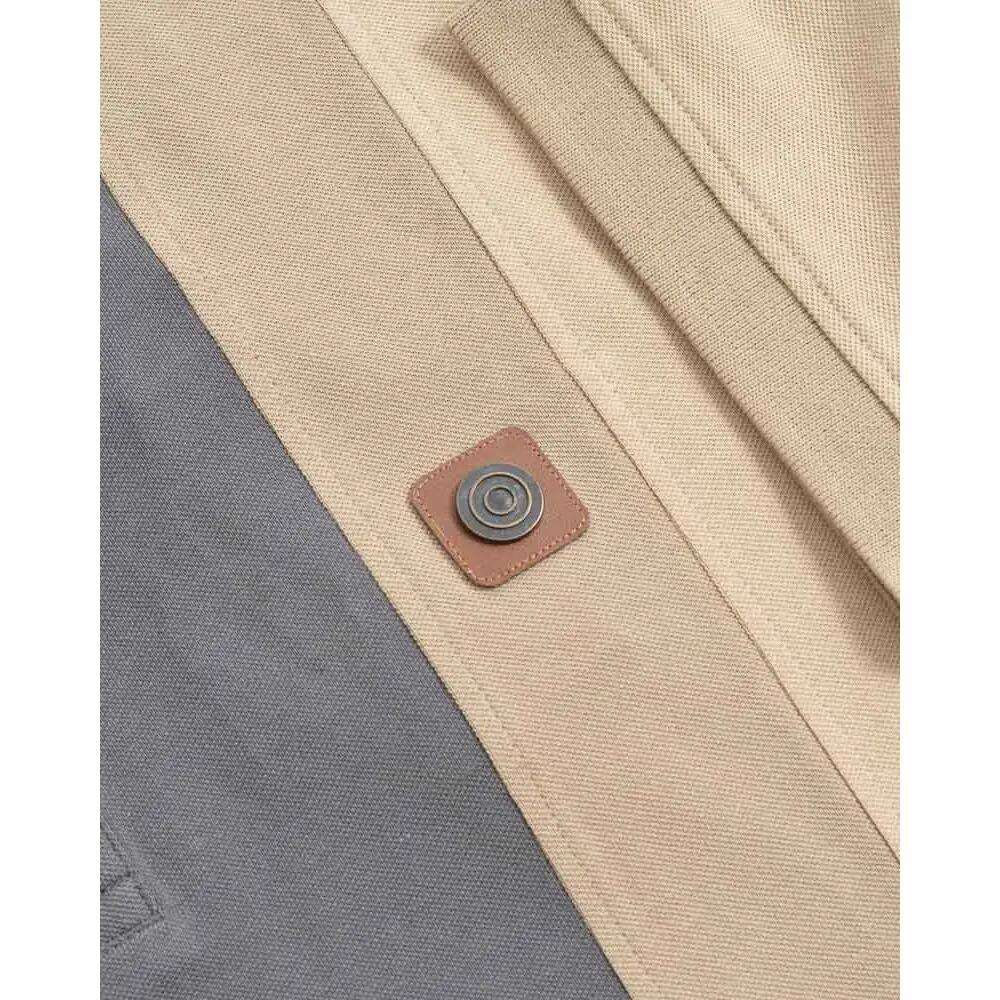 Poloshirt für , Vintage Herren Steinfarben 6/6