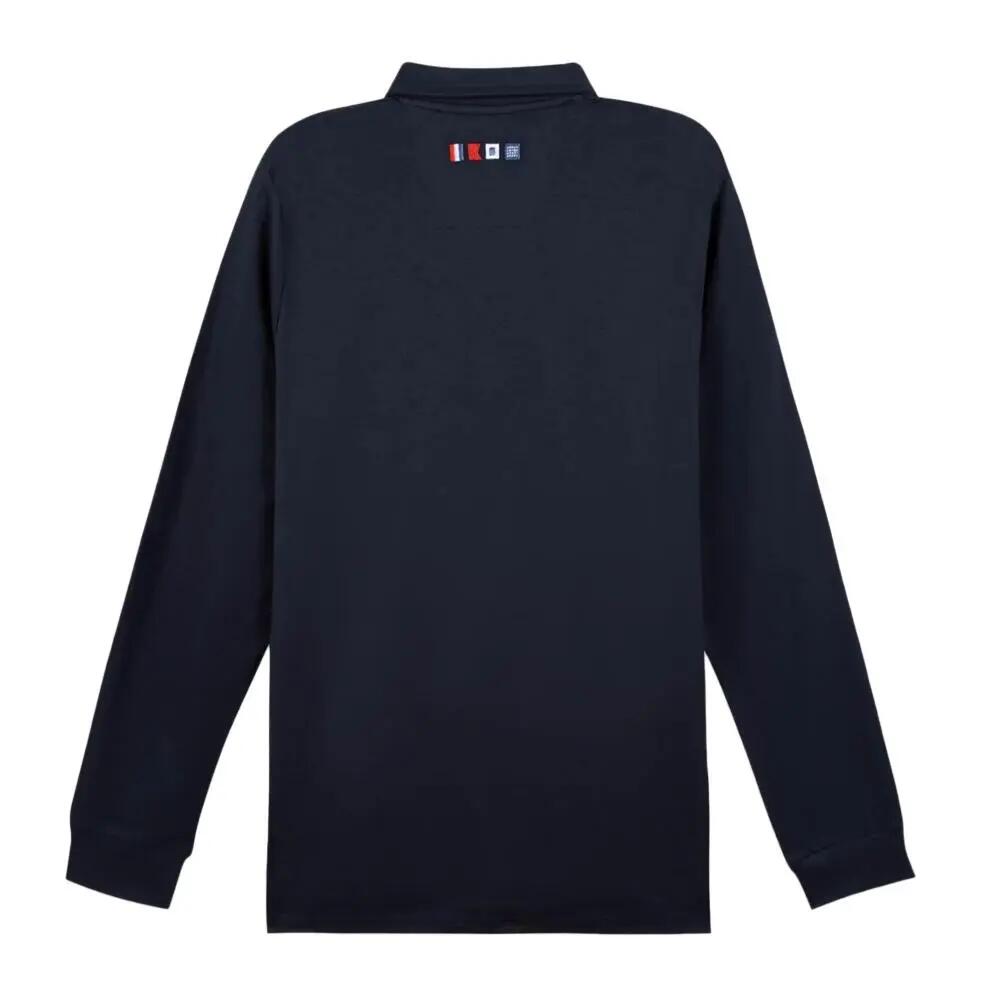 Polo manches longues Homme - VOLONPOL Marine 3/3