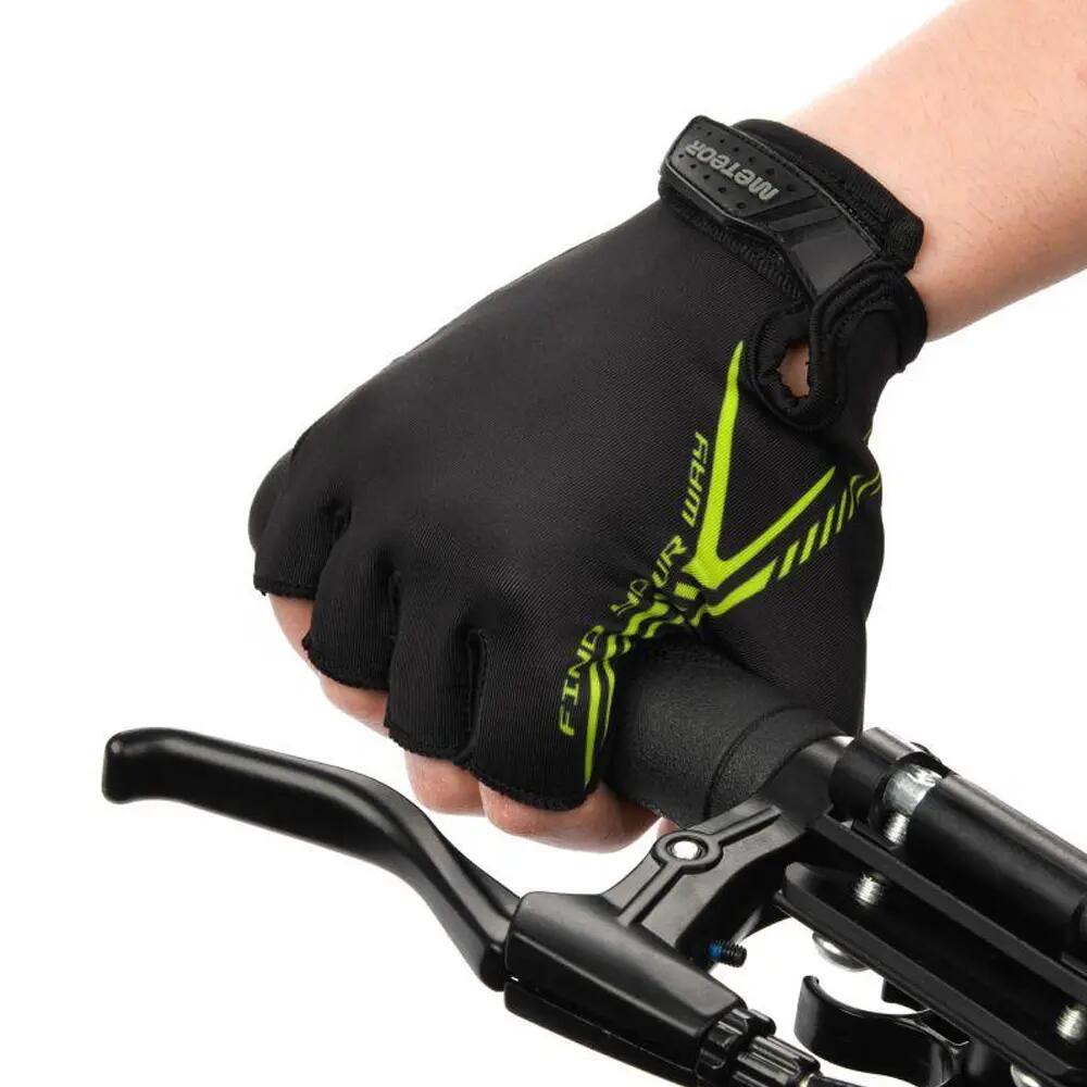 Gants De Cyclisme MX12 Adulte (Noir / Jaune Néon) 5/5