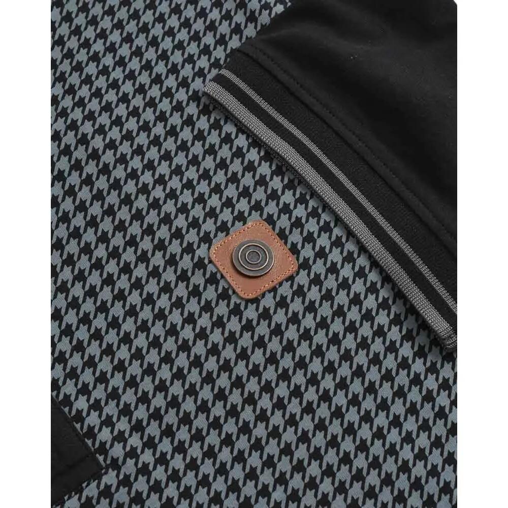 Poloshirt für , Groß und Hoch Herren Schwarz/Eisen 5/5