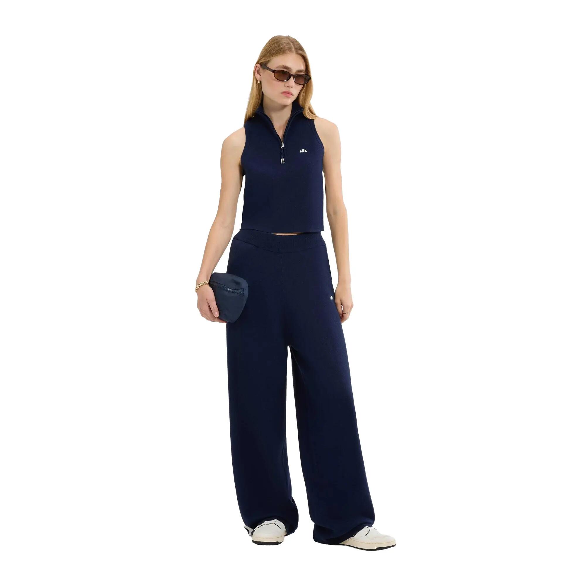 Womens/Ladies Surista Quarter Zip Top (Navy) 5/5
