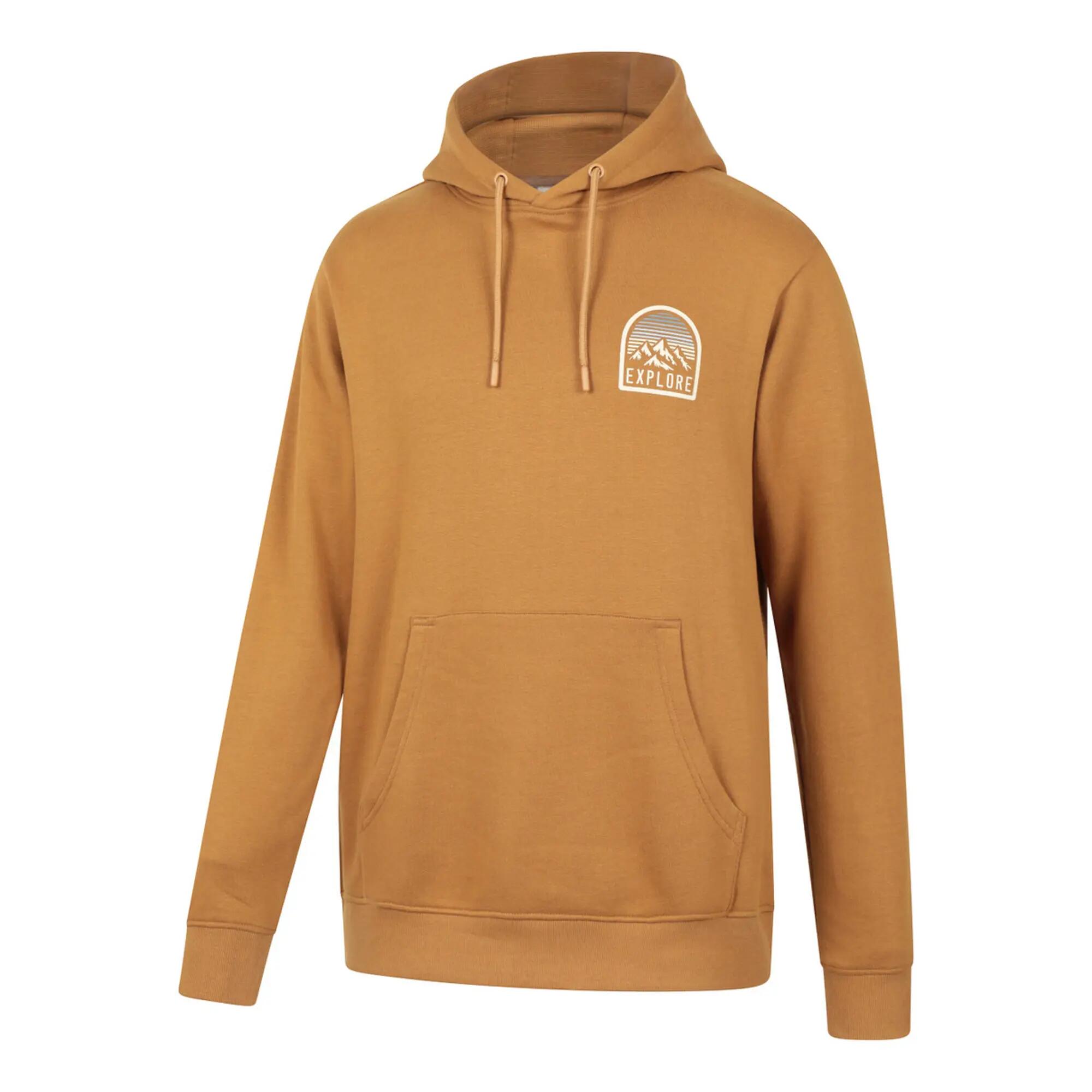 Mens Sunset Hoodie (Mustard Yellow) 3/3