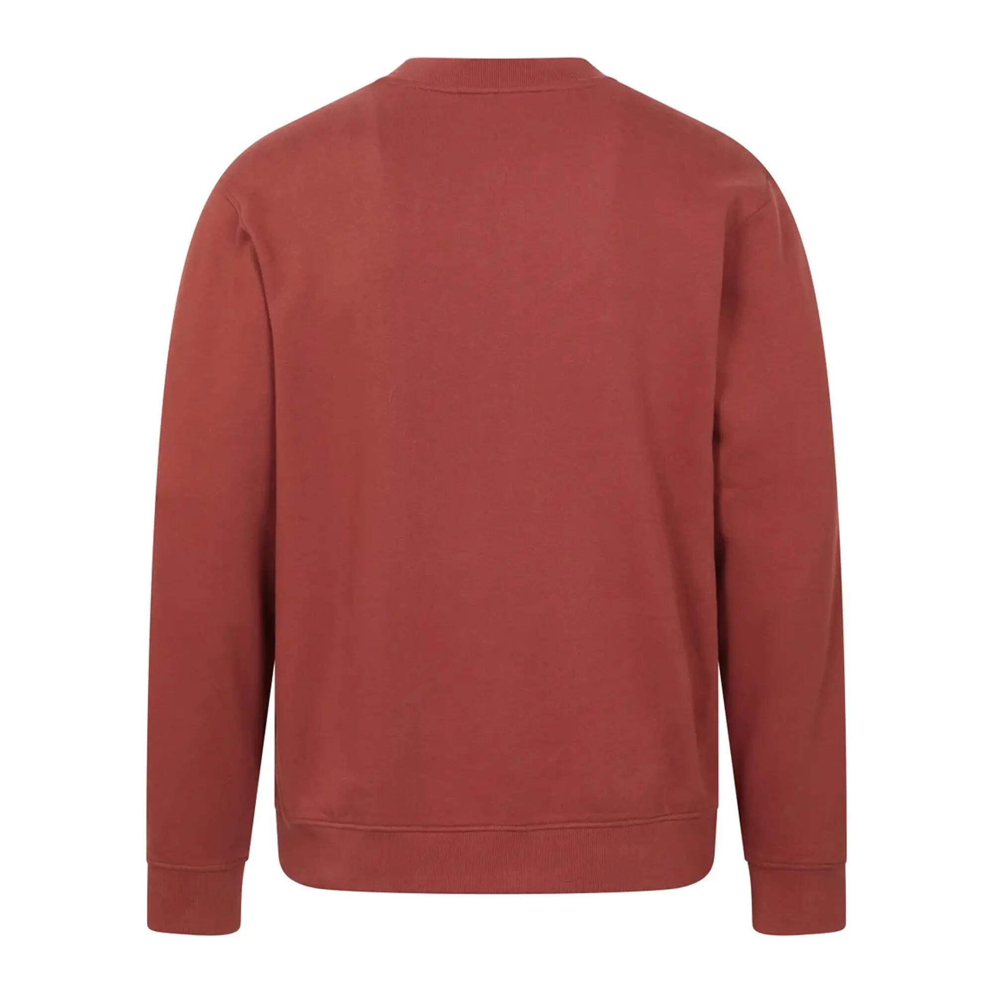 Mens Hemsby Sweatshirt (Rust) 2/3