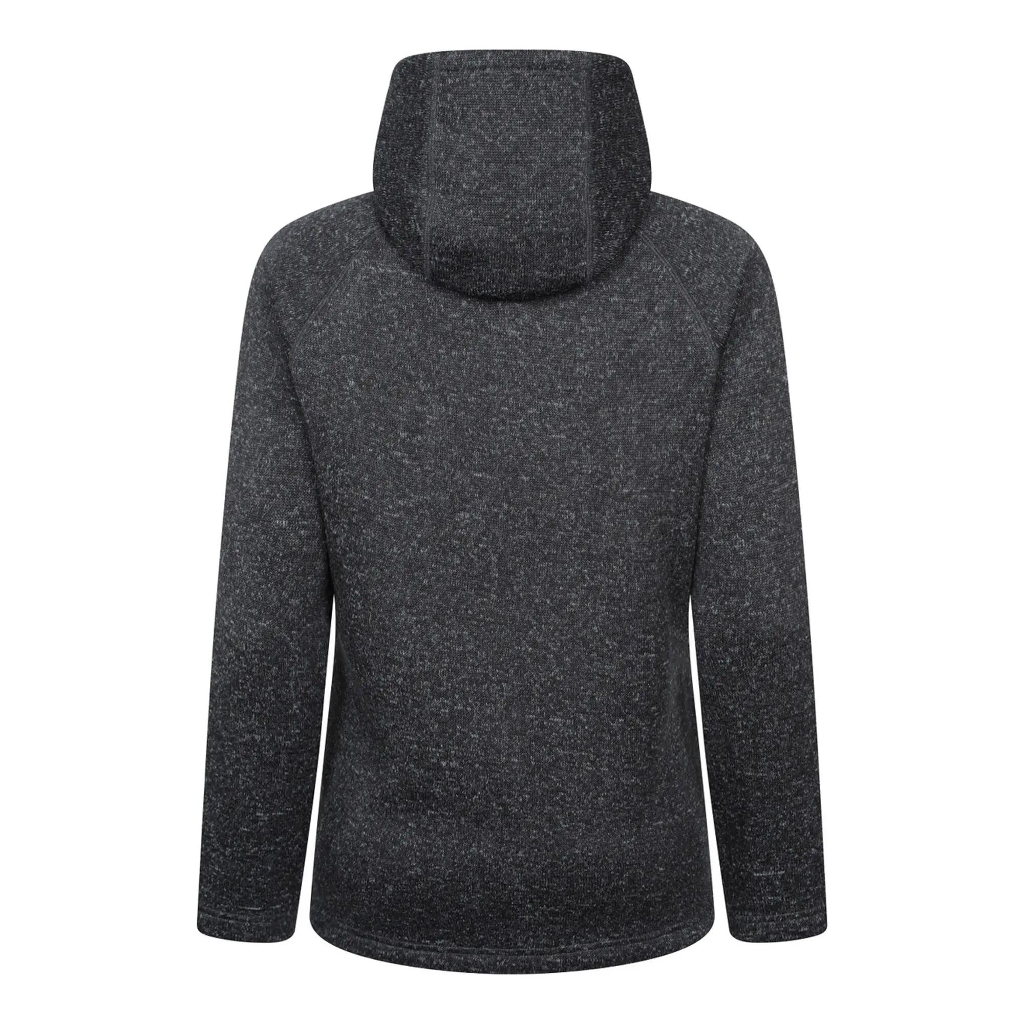 Felpa Con Cappuccio E Zip Intera Donna Mountain Warehouse Nevis Grigio Scuro 2/4