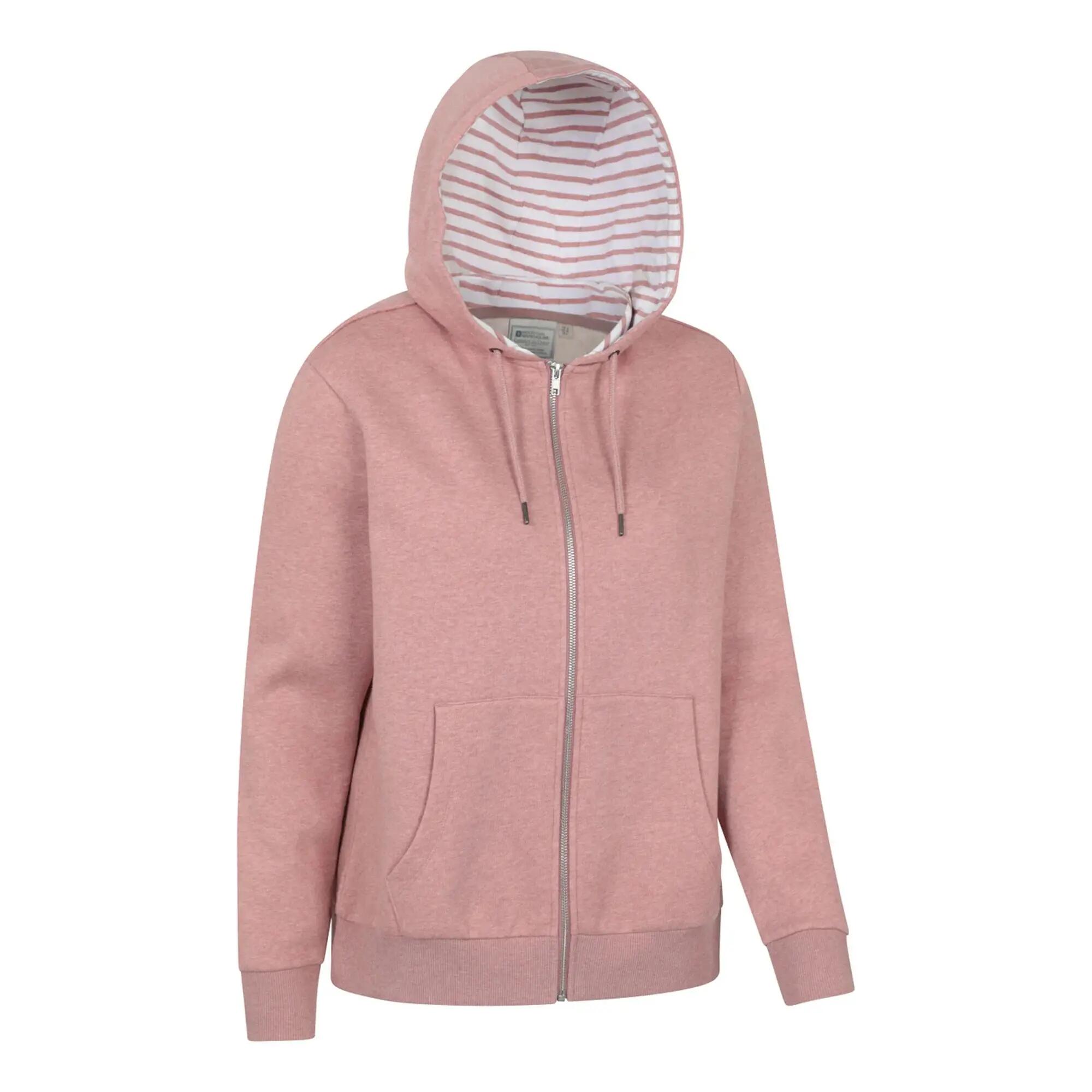 Felpa Con Cappuccio E Zip Intera Donna Mountain Warehouse Penzance Ruggine 4/4