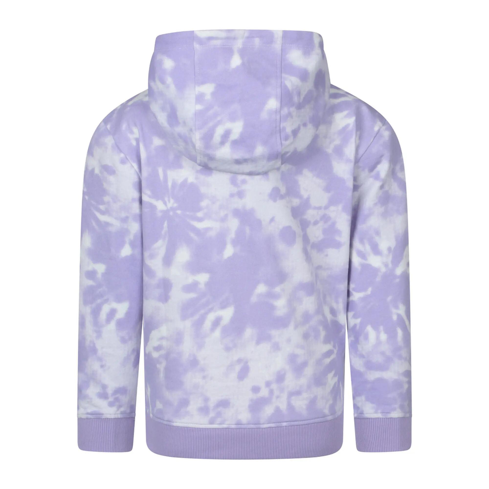 Felpa Con Cappuccio Tie Dye Bambini Mountain Warehouse Viola 2/4