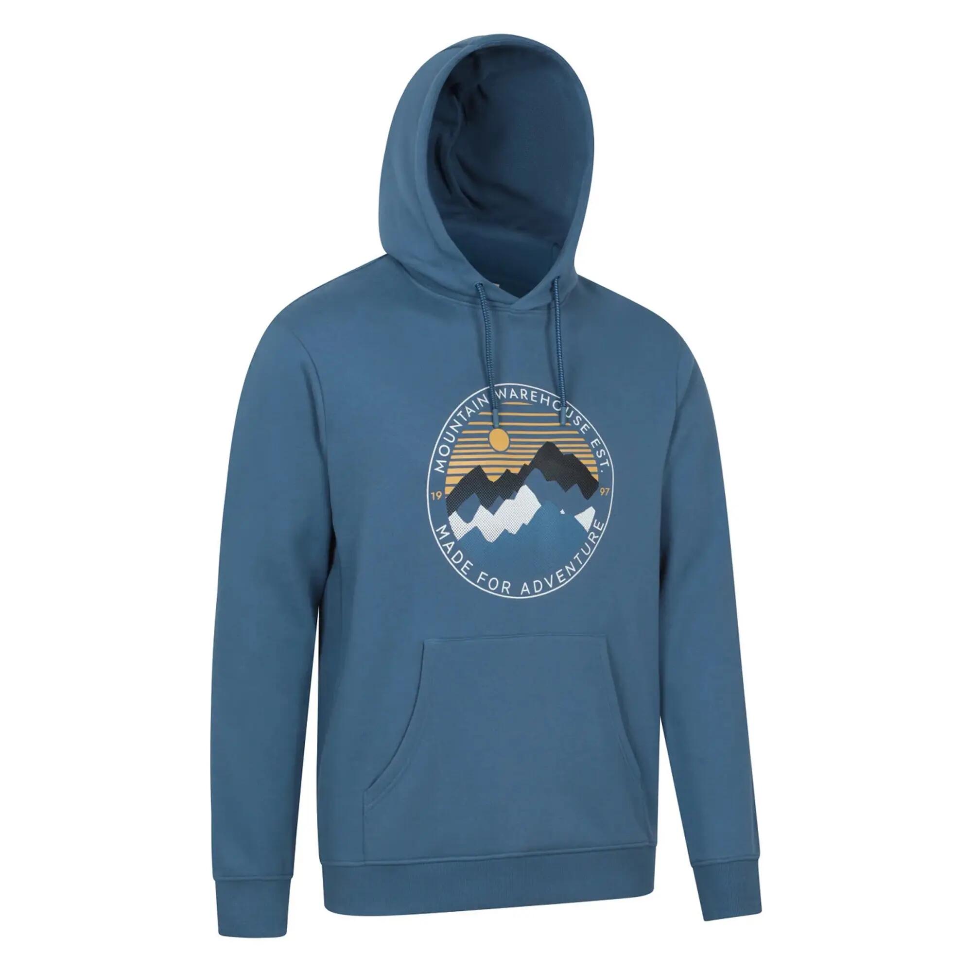Sweat À Capuche Homme (Bleu) 4/4