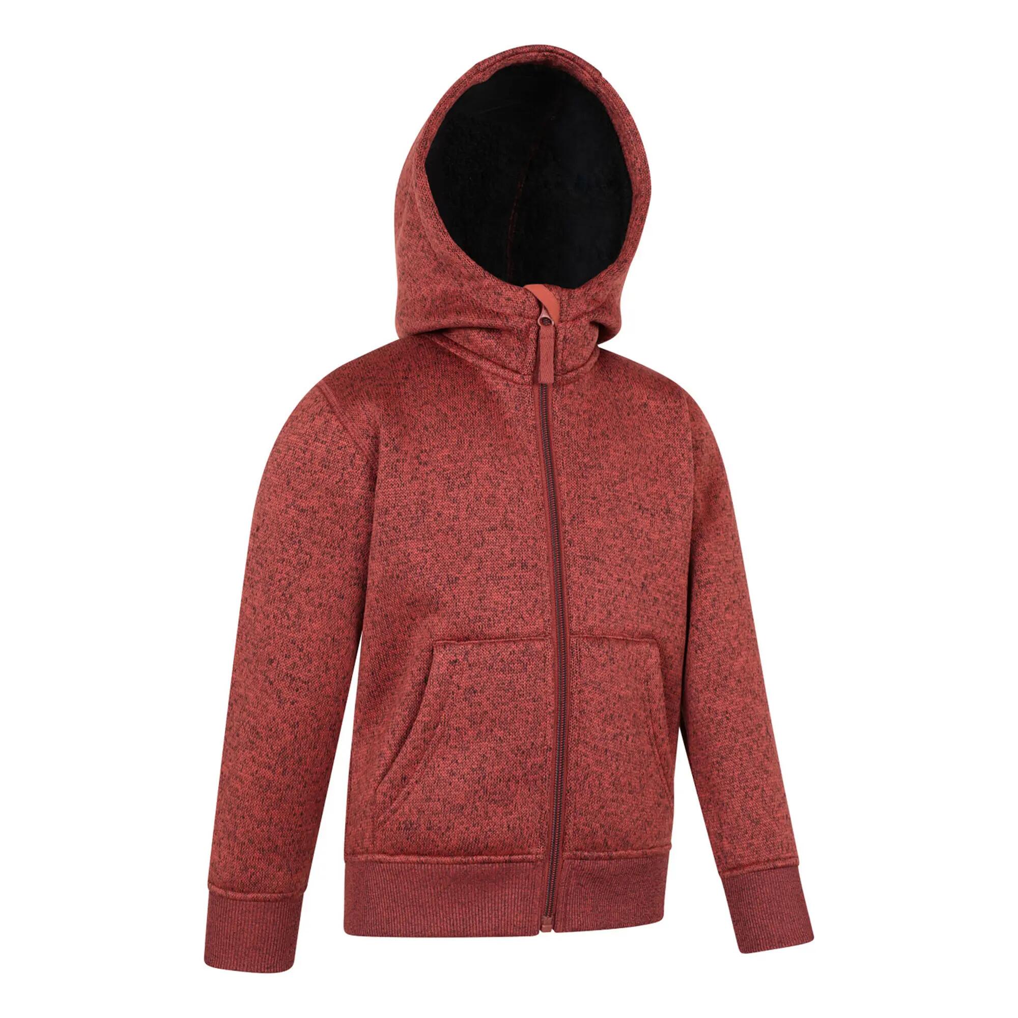 Felpa Con Cappuccio Bambini Mountain Warehouse Nevis Ruggine 4/4