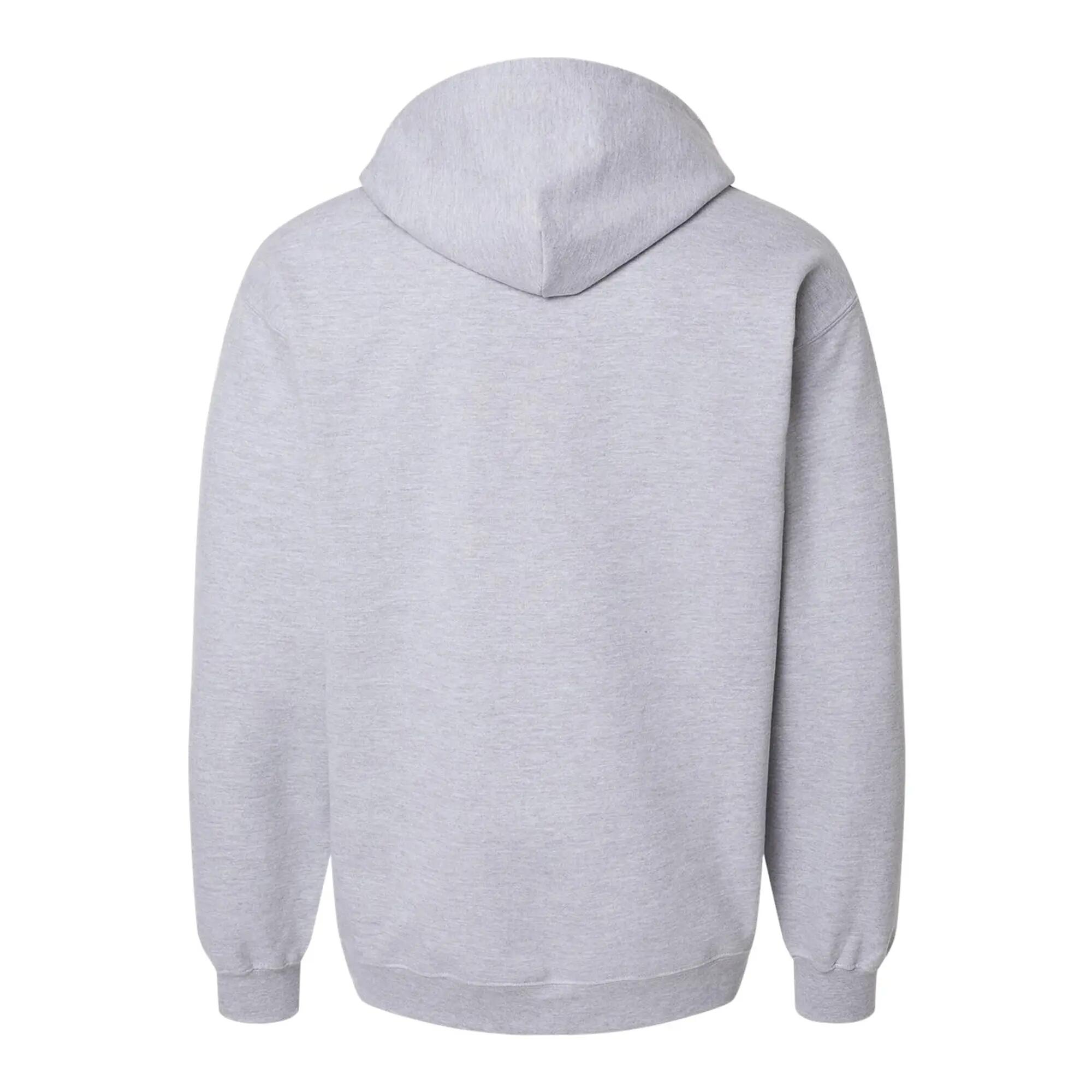 Felpa Con Cappuccio E Zip Intera Peso Medio Uomo Gildan Softstyle Grigio Freddo 2/3