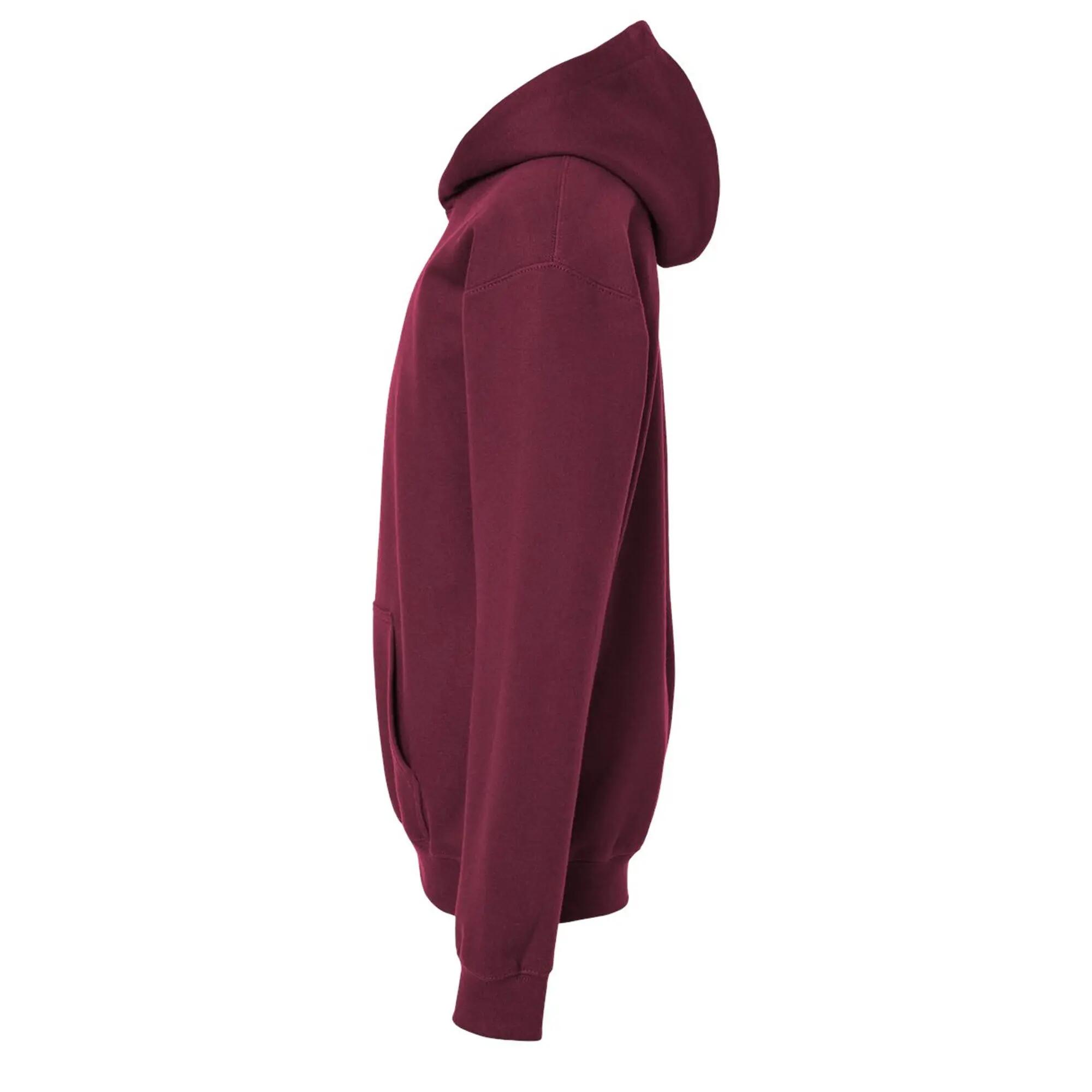 Felpa Con Cappuccio Peso Medio Bambini Gildan Marrone 3/3