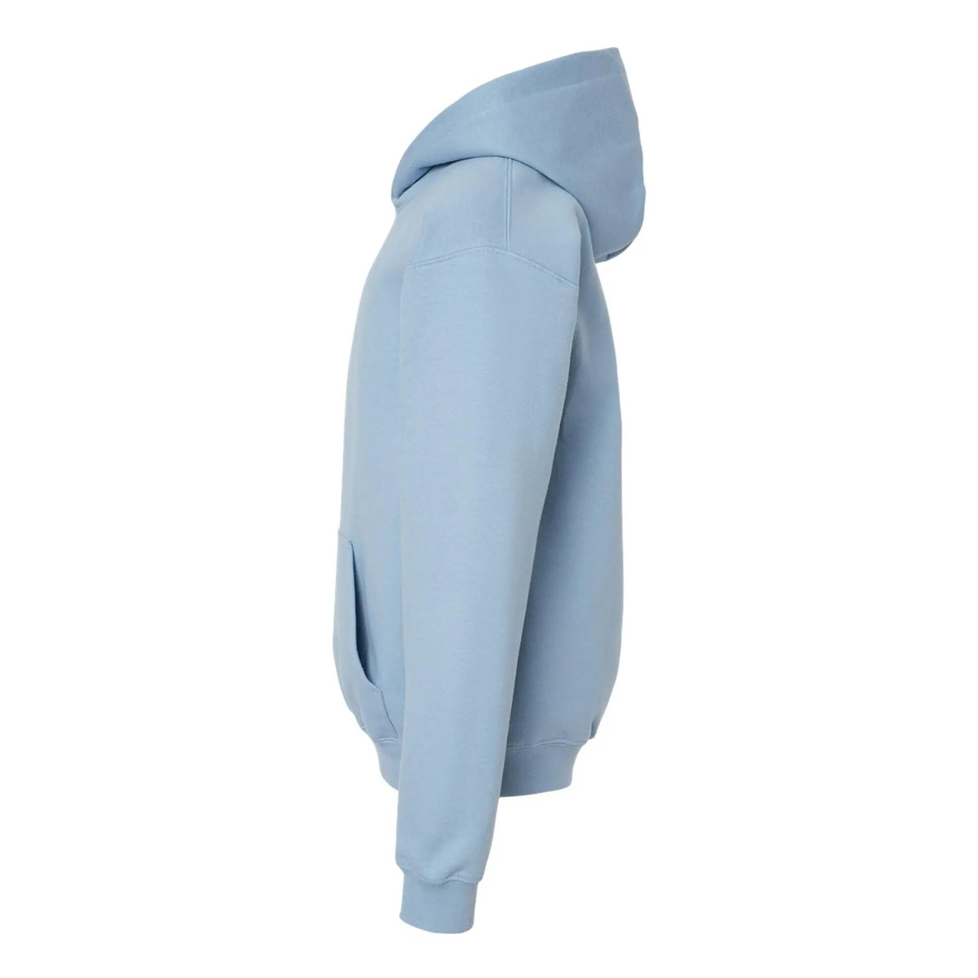 Felpa Con Cappuccio Peso Medio Bambini Gildan Stone Blue 6/6
