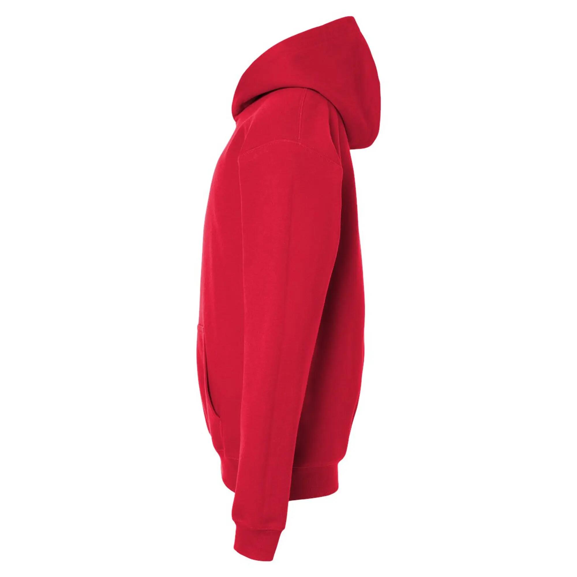 Felpa Con Cappuccio Peso Medio Bambini Gildan Rosso 3/3