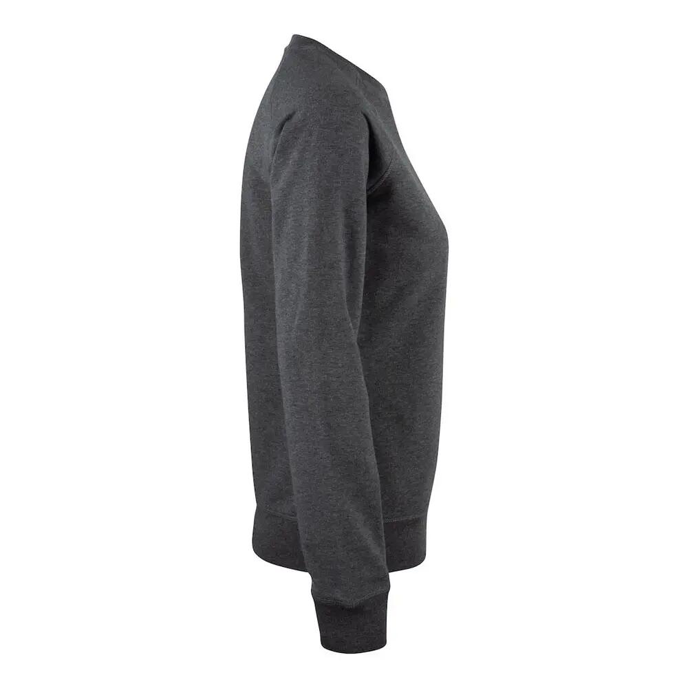 "Premium" Sweatshirt Rundhalsausschnitt für Damen Anthrazit meliert 5/5