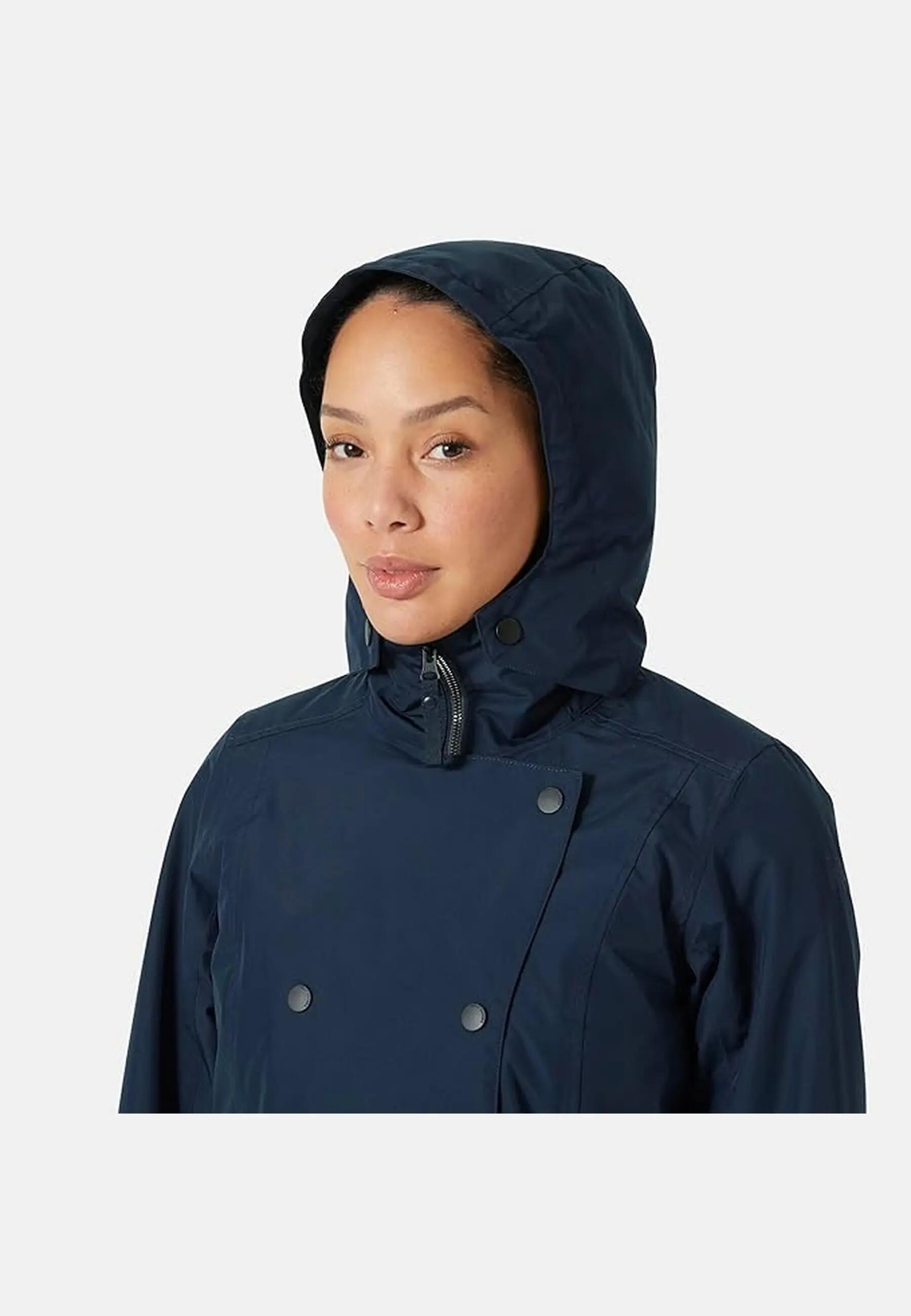 Chaqueta Helly Hansen Welsey II Trench Aislada Azul 3/3