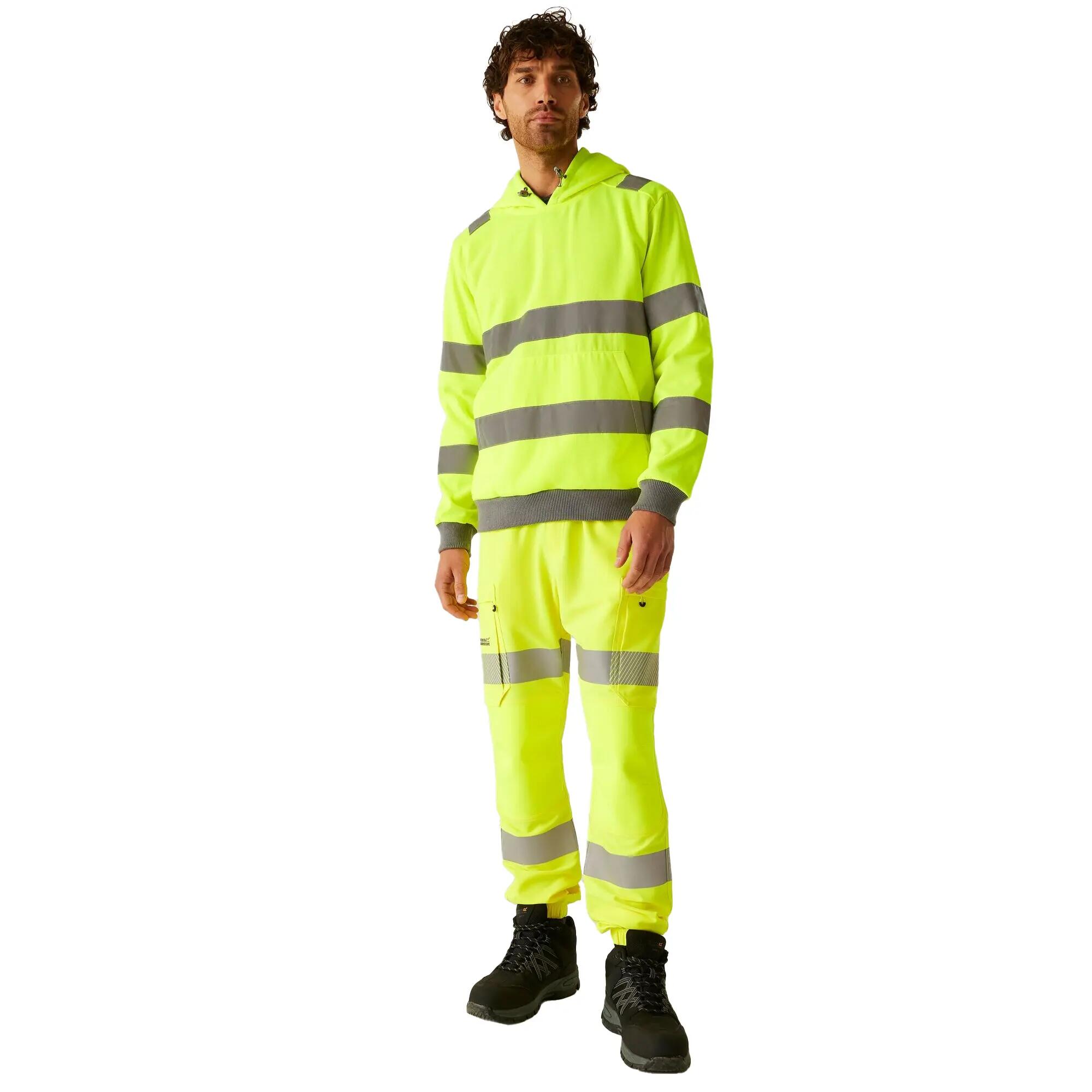 "Pro Contract" Kapuzenpullover für Herren Gelb 5/5