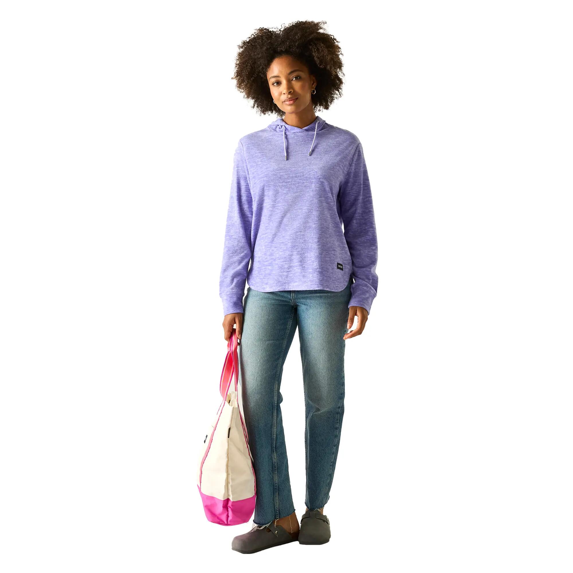 "Mayse" Kapuzenpullover für Damen Stiefmütterchen 6/6