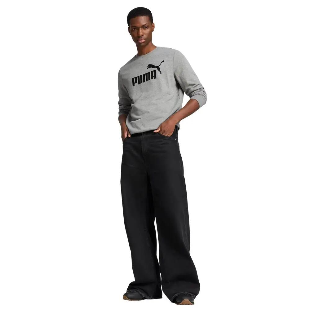 "Essentials No 1" Sweatshirt Rundhalsausschnitt für Herren Grau 6/13
