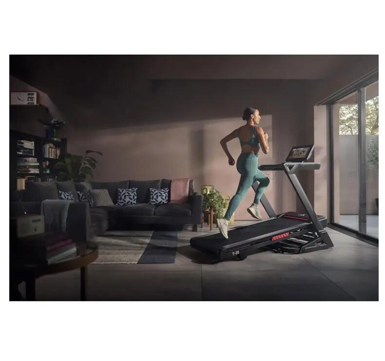 Cinta de correr T-25 - Plegable - Kinomap, Zwift - 19km/h - 145x54cm - LED 2/11